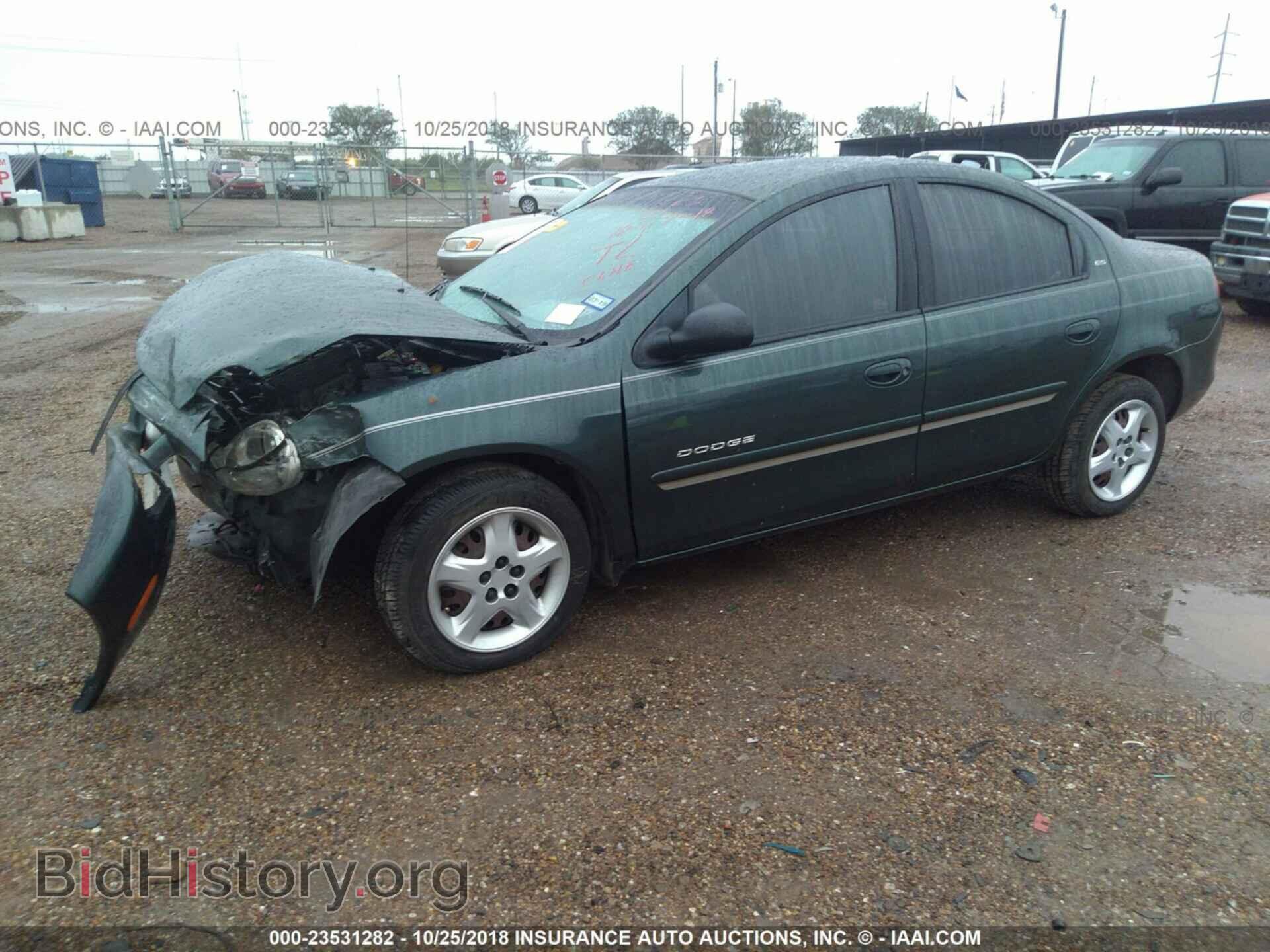 2001 DODGE NEON - VIN: 1B3ES46C01D282001 - Фото 2