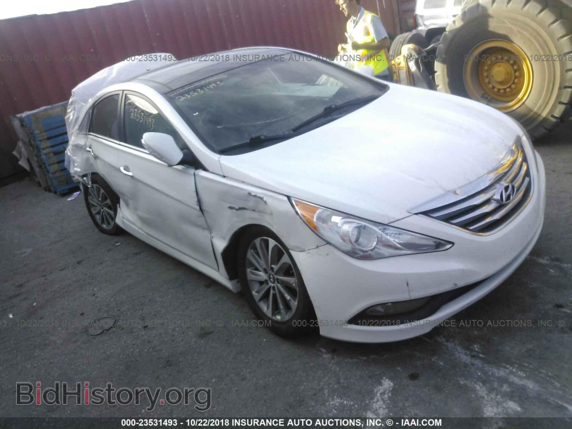 Фотография 5NPEC4AC0EH827715 - Hyundai Sonata 2014