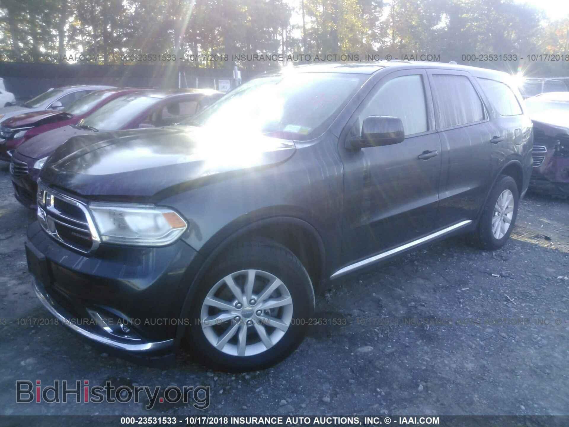 2014 Dodge Durango - VIN: 1C4RDJAG0EC308708 - Photo 2