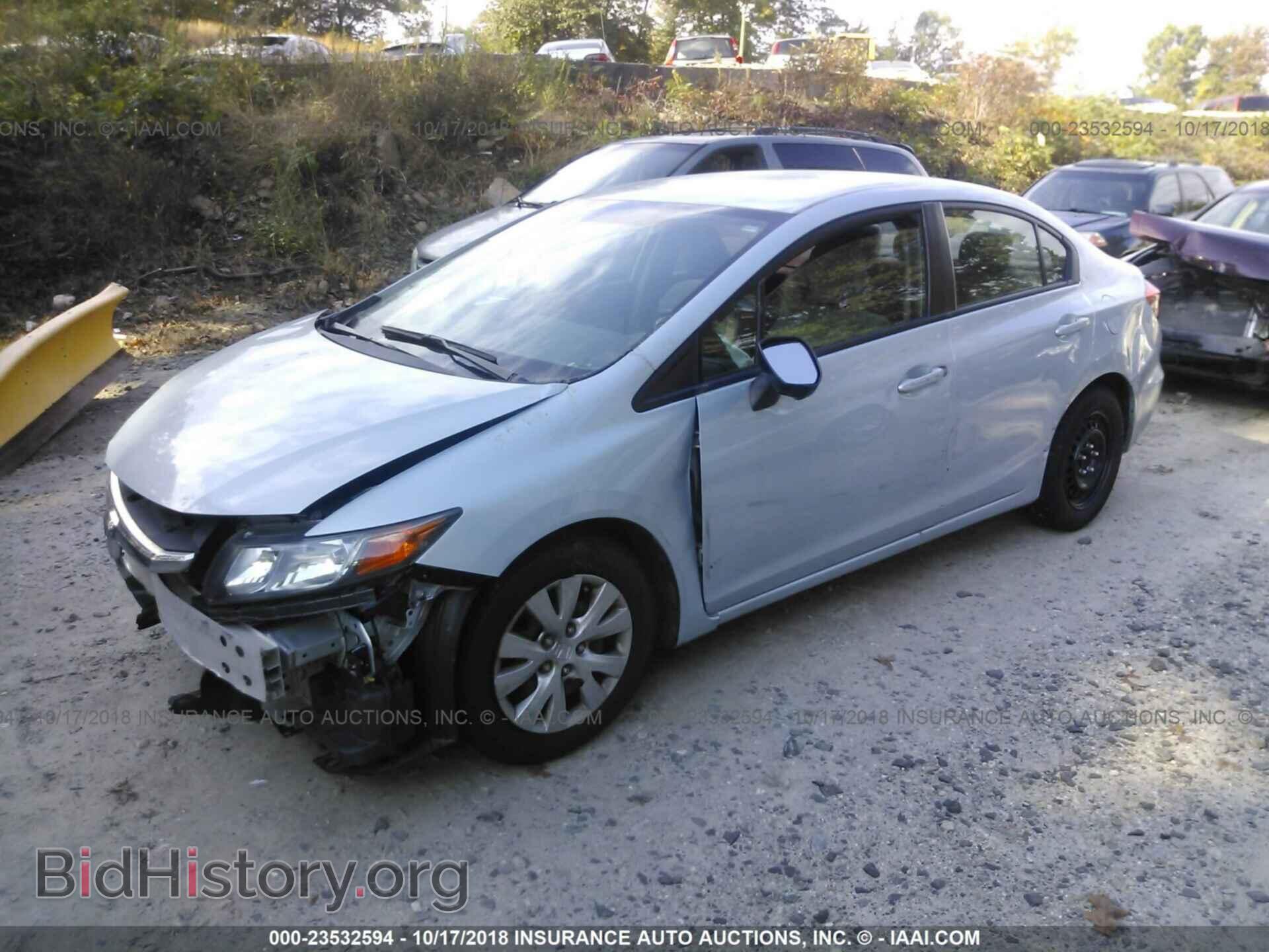 2012 Honda Civic - VIN: 19XFB2F58CE359532 - Photo 2