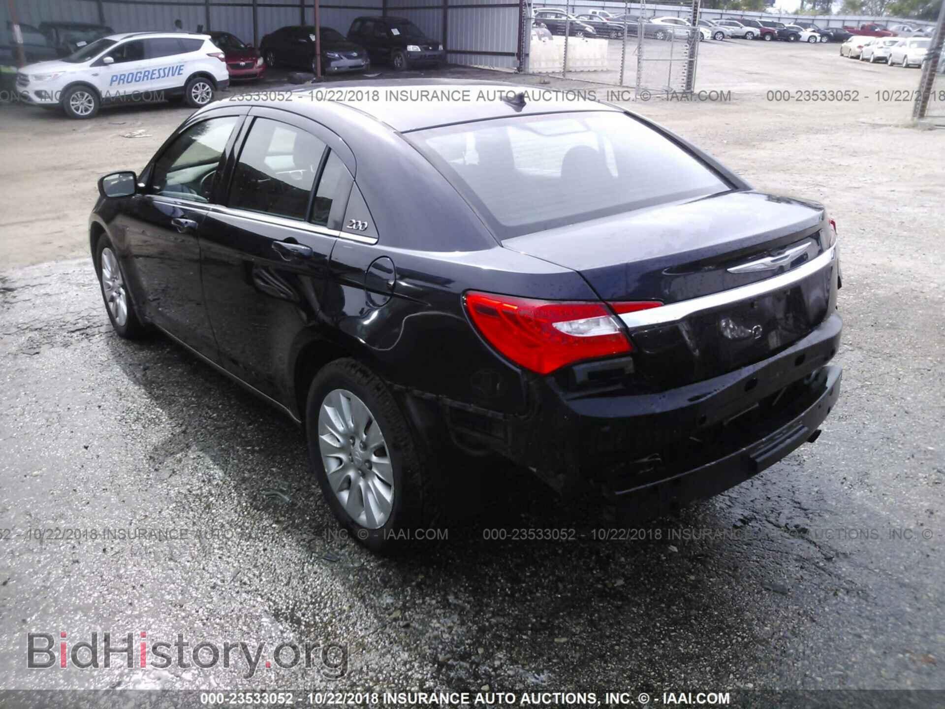 2012 Chrysler 200 - VIN: 1C3CCBAB1CN131627 - Photo 3