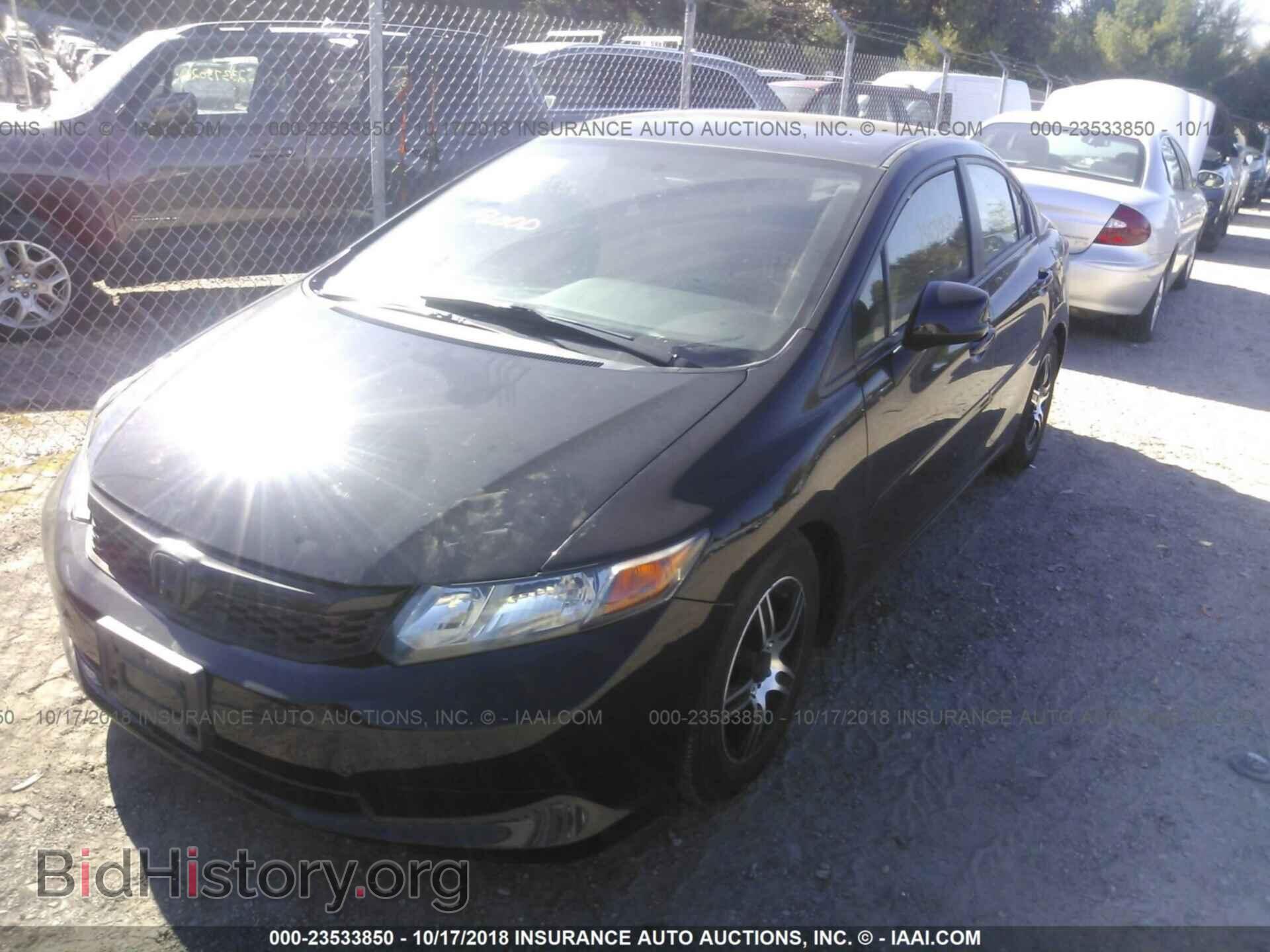 2012 Honda Civic - VIN: 19XFB2F54CE087951 - Photo 2