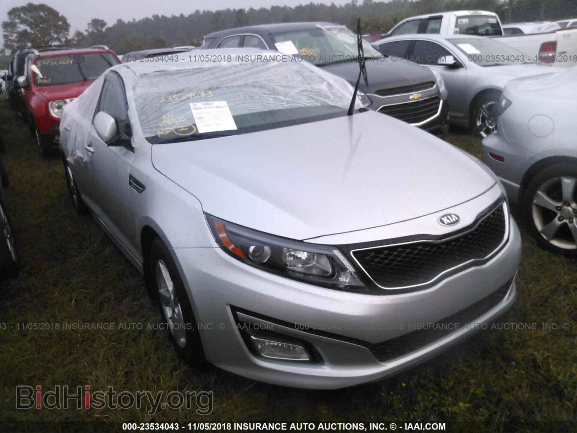 Фотография 5XXGM4A73FG401152 - KIA OPTIMA 2015