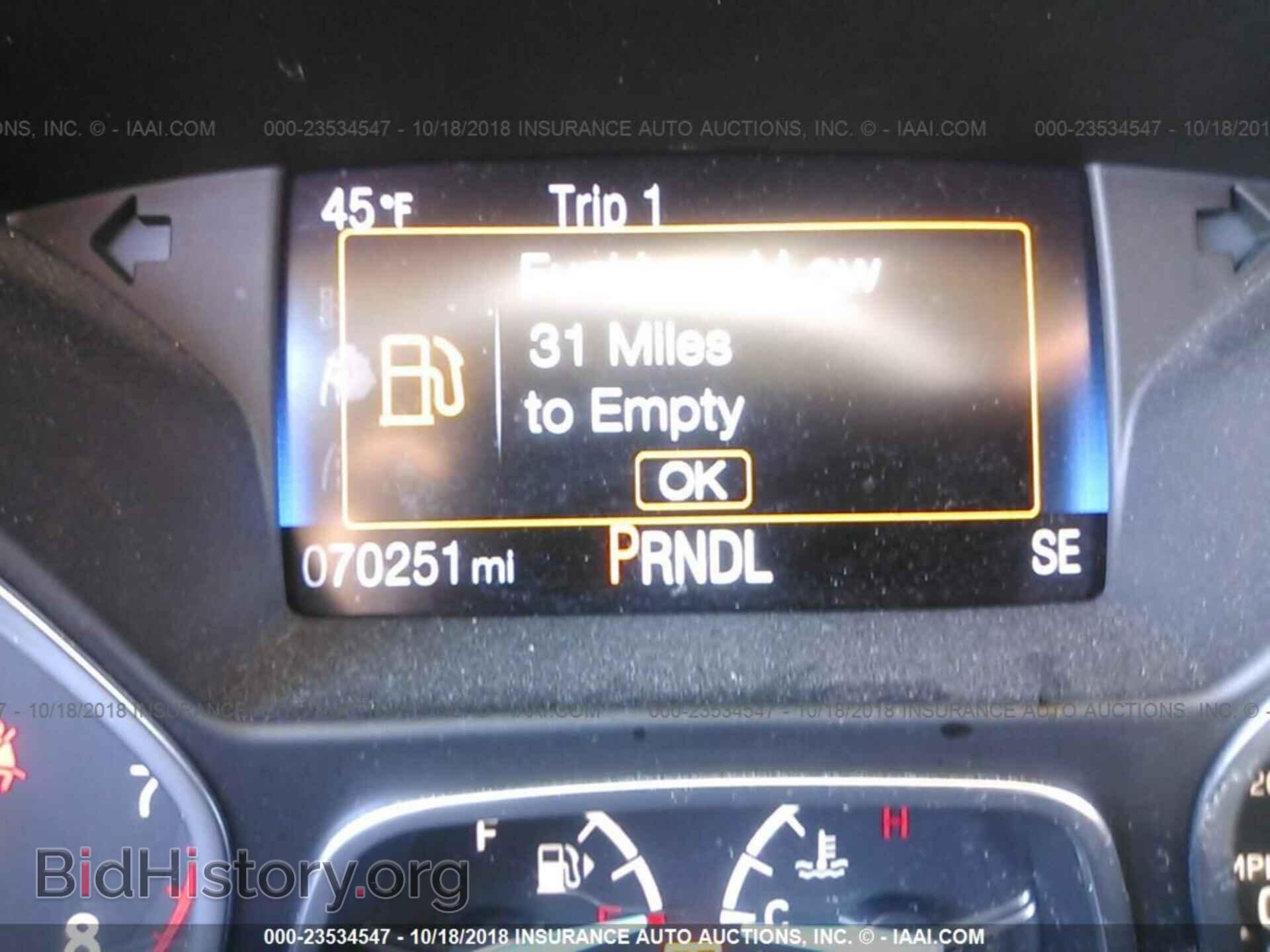 2016 FORD FOCUS - VIN: 1FADP3F21GL214307 - Фото 7