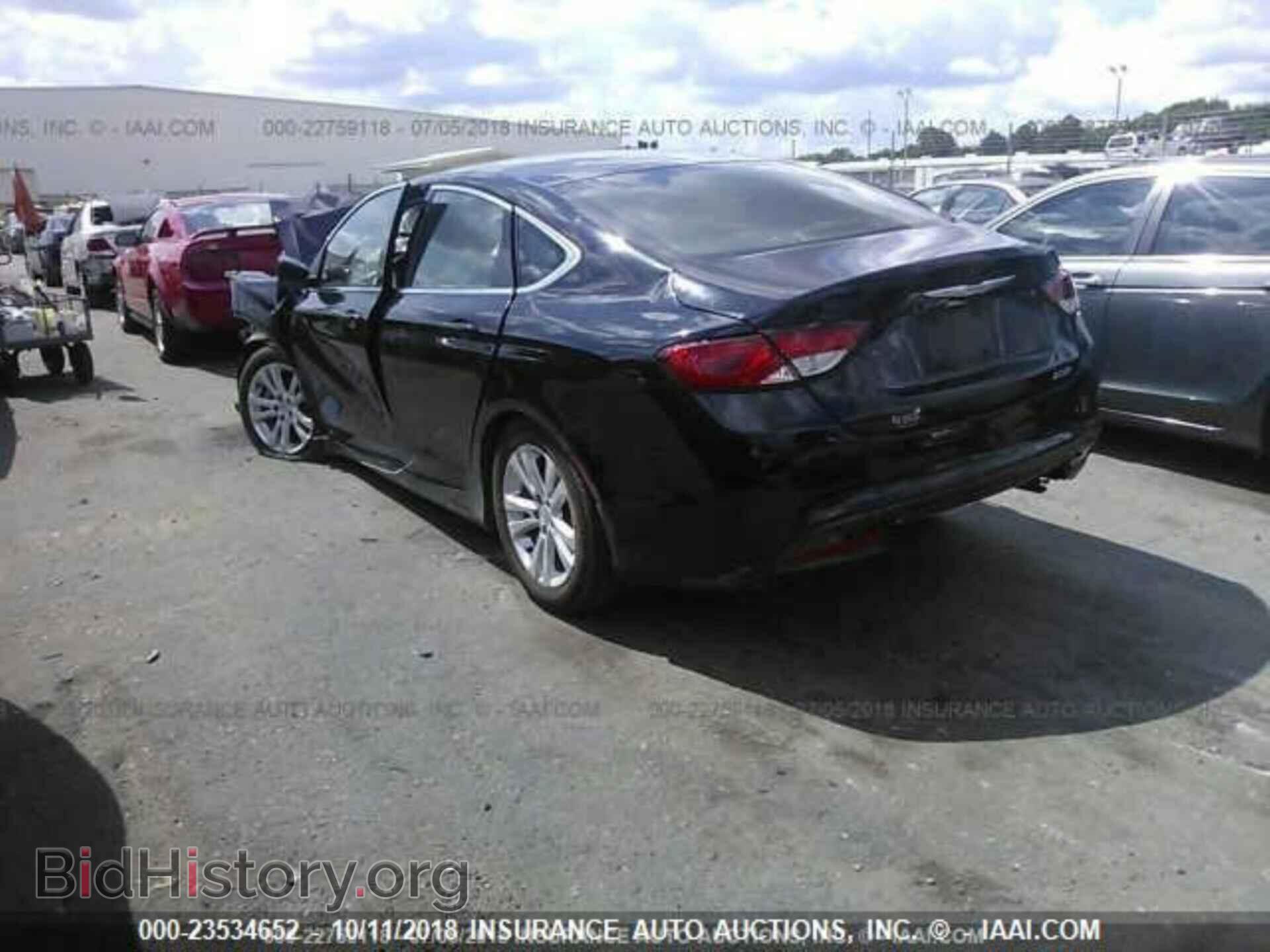 2015 CHRYSLER 200 - VIN: 1C3CCCAB8FN502535 - Фото 3