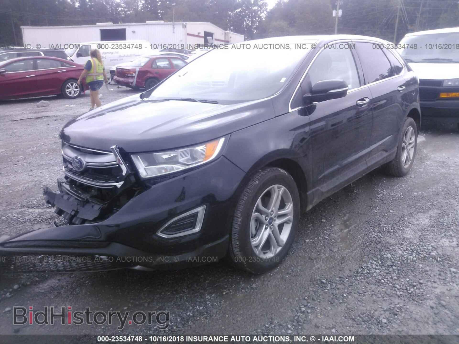 2018 Ford Edge - VIN: 2FMPK3K93JBB19694 - Фото 2