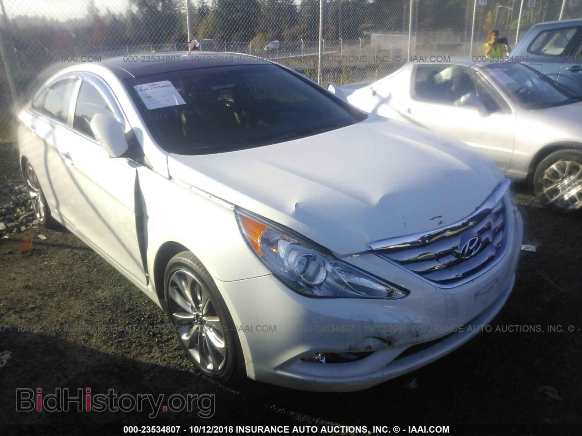 Photo 5NPEC4AB1CH369459 - Hyundai Sonata 2012