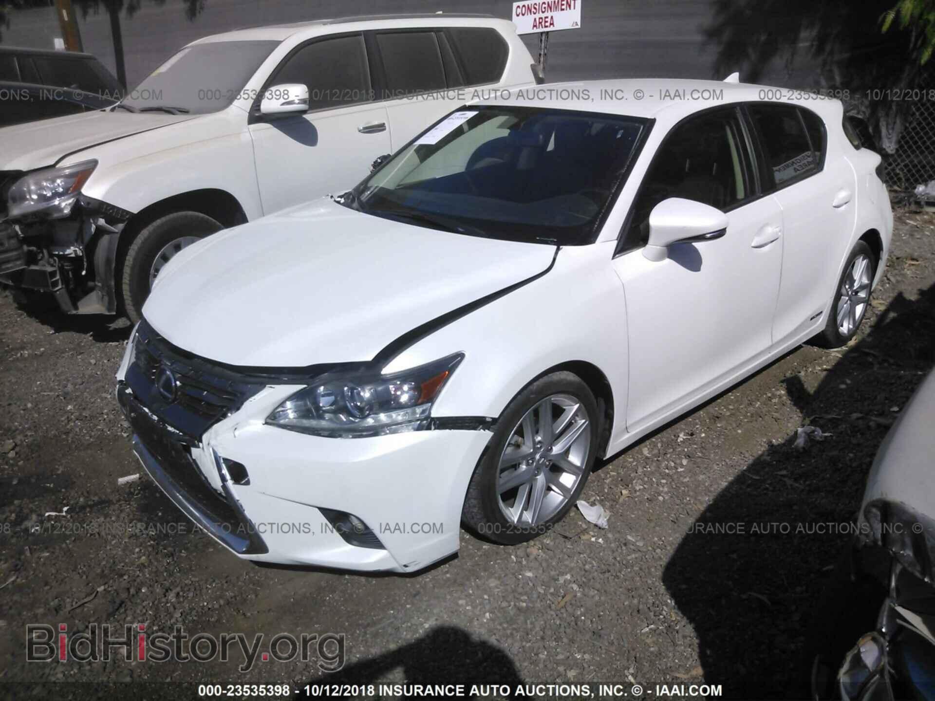 2016 Lexus Ct - VIN: JTHKD5BHXG2257516 - Фото 2