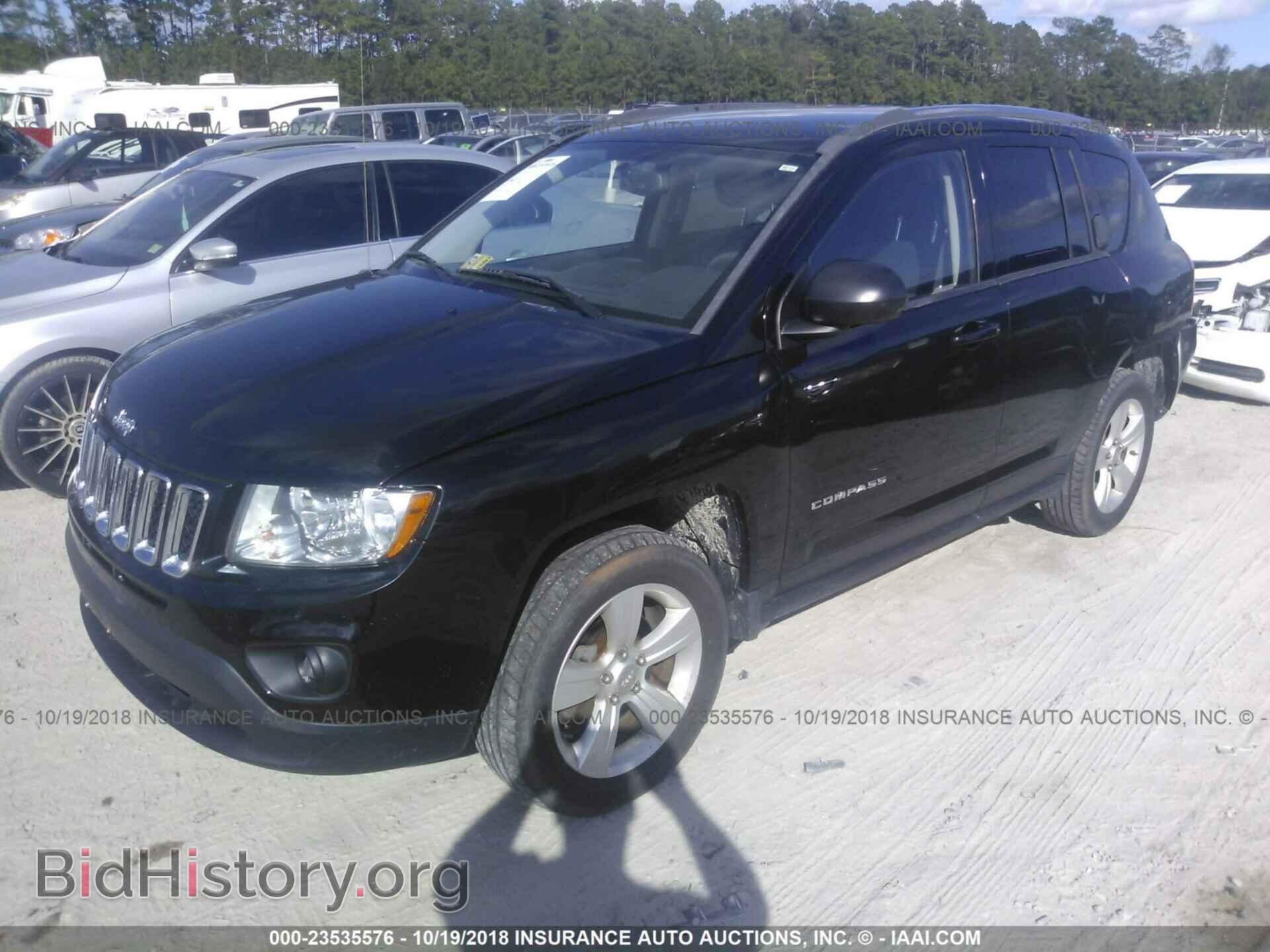 2012 JEEP COMPASS - VIN: 1C4NJDBB0CD675708 - Фото 2