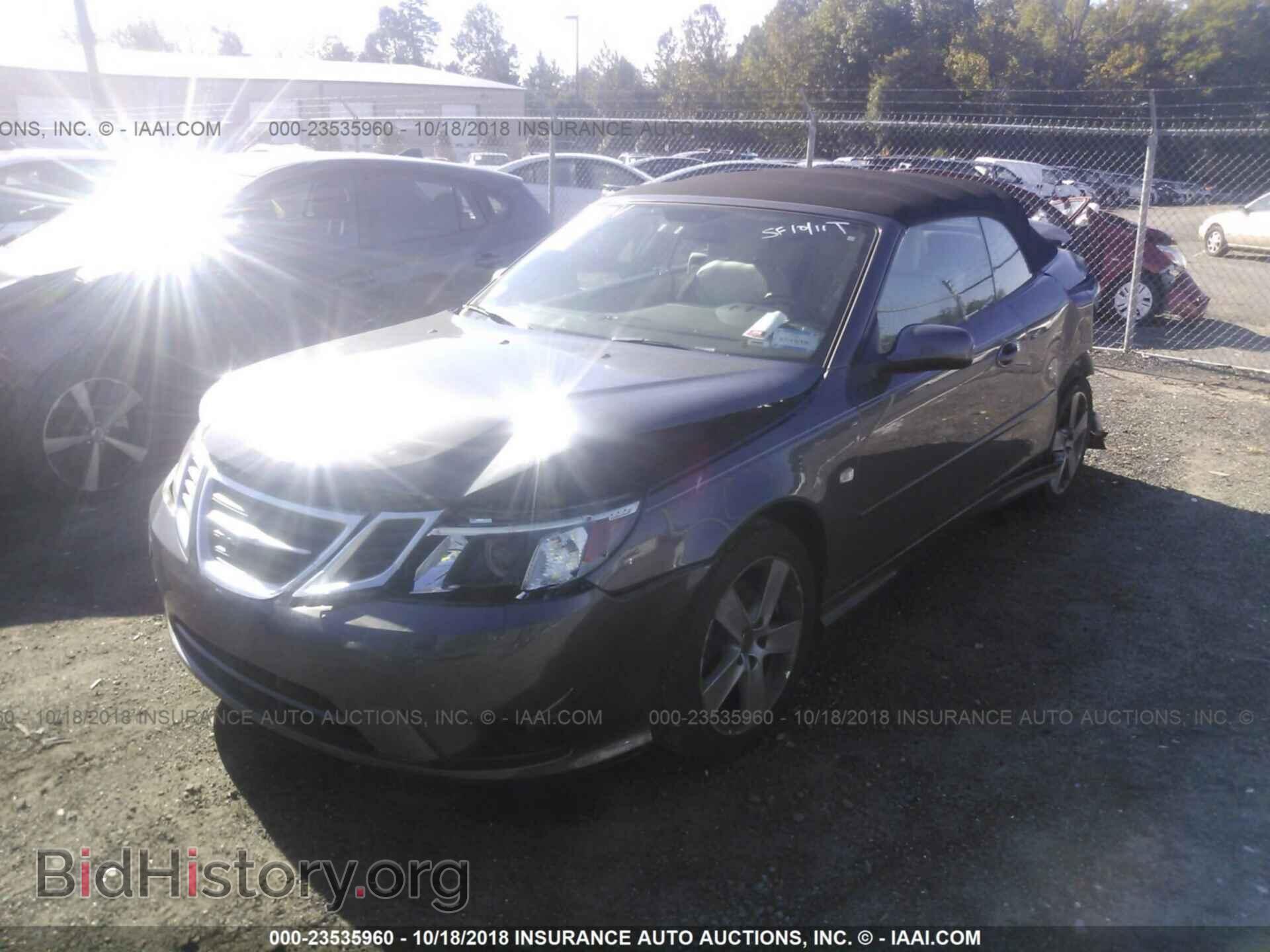 2011 Saab 9-3 - VIN: YS3FA7MY3B1310021 - Фото 2