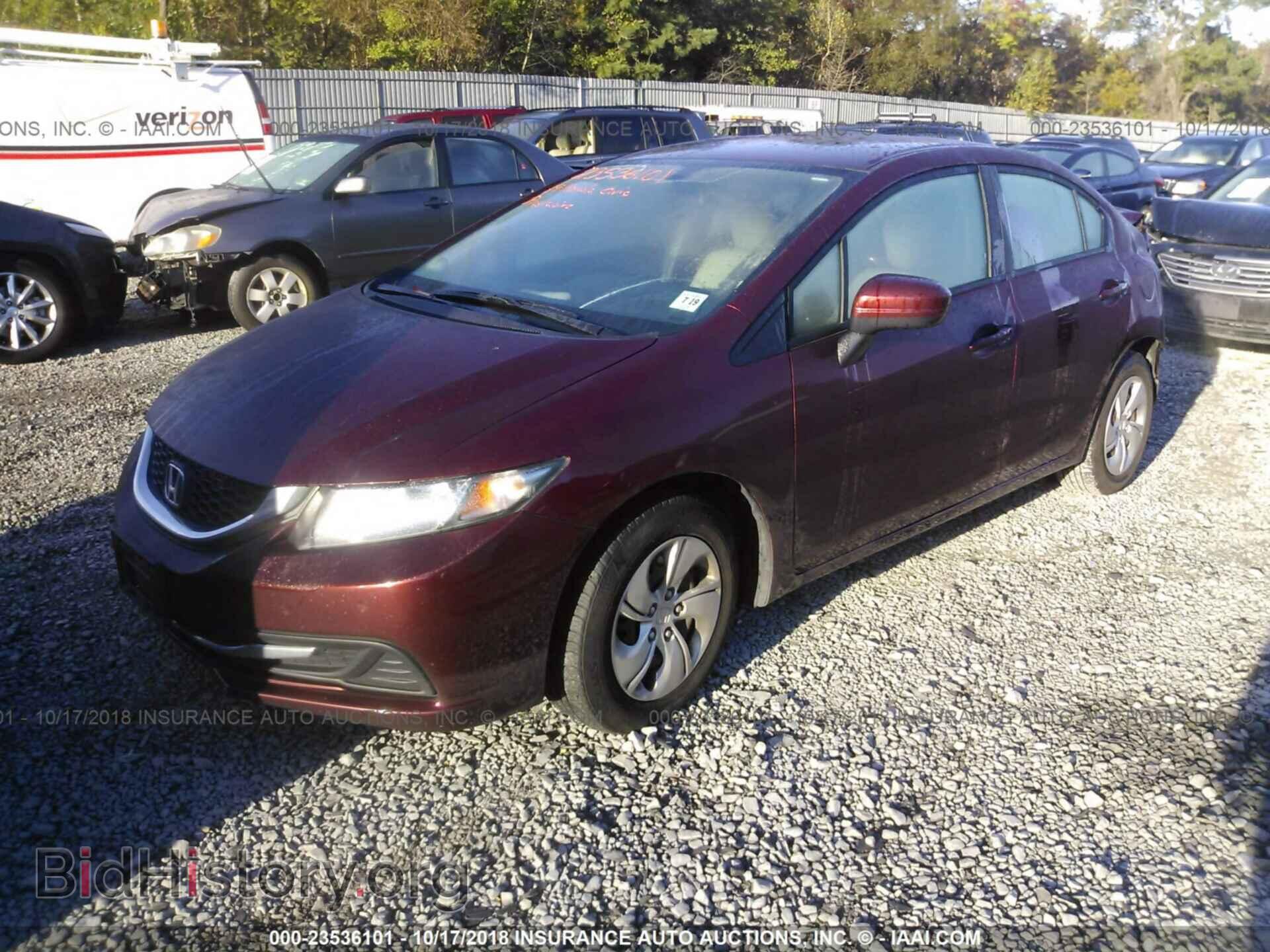 2014 Honda Civic - VIN: 19XFB2F56EE260159 - Photo 2