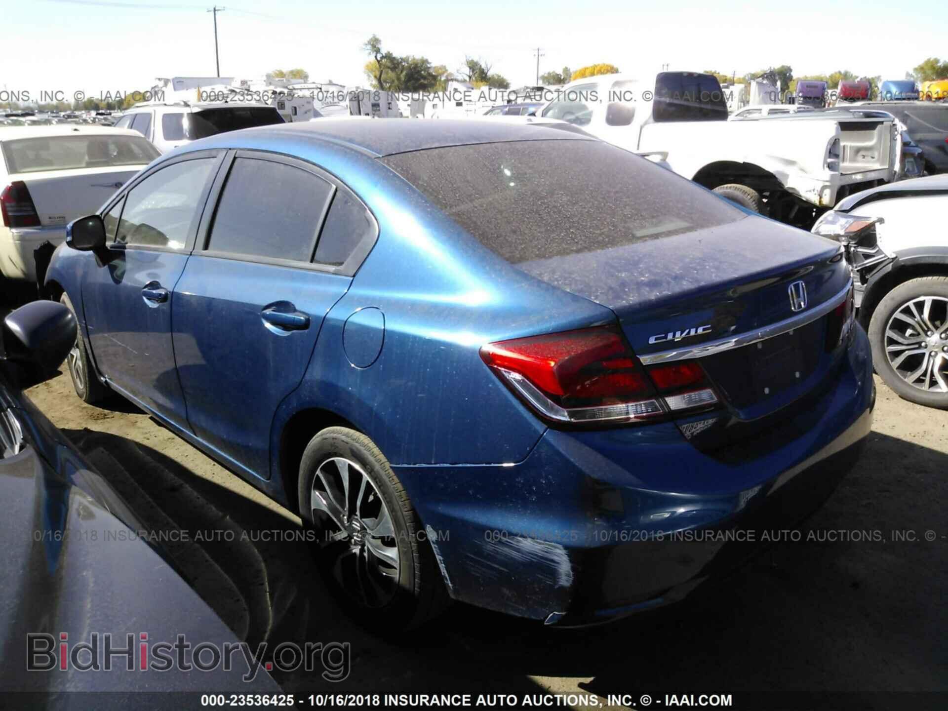 2013 HONDA CIVIC - VIN: 19XFB2F81DE225280 - Фото 3