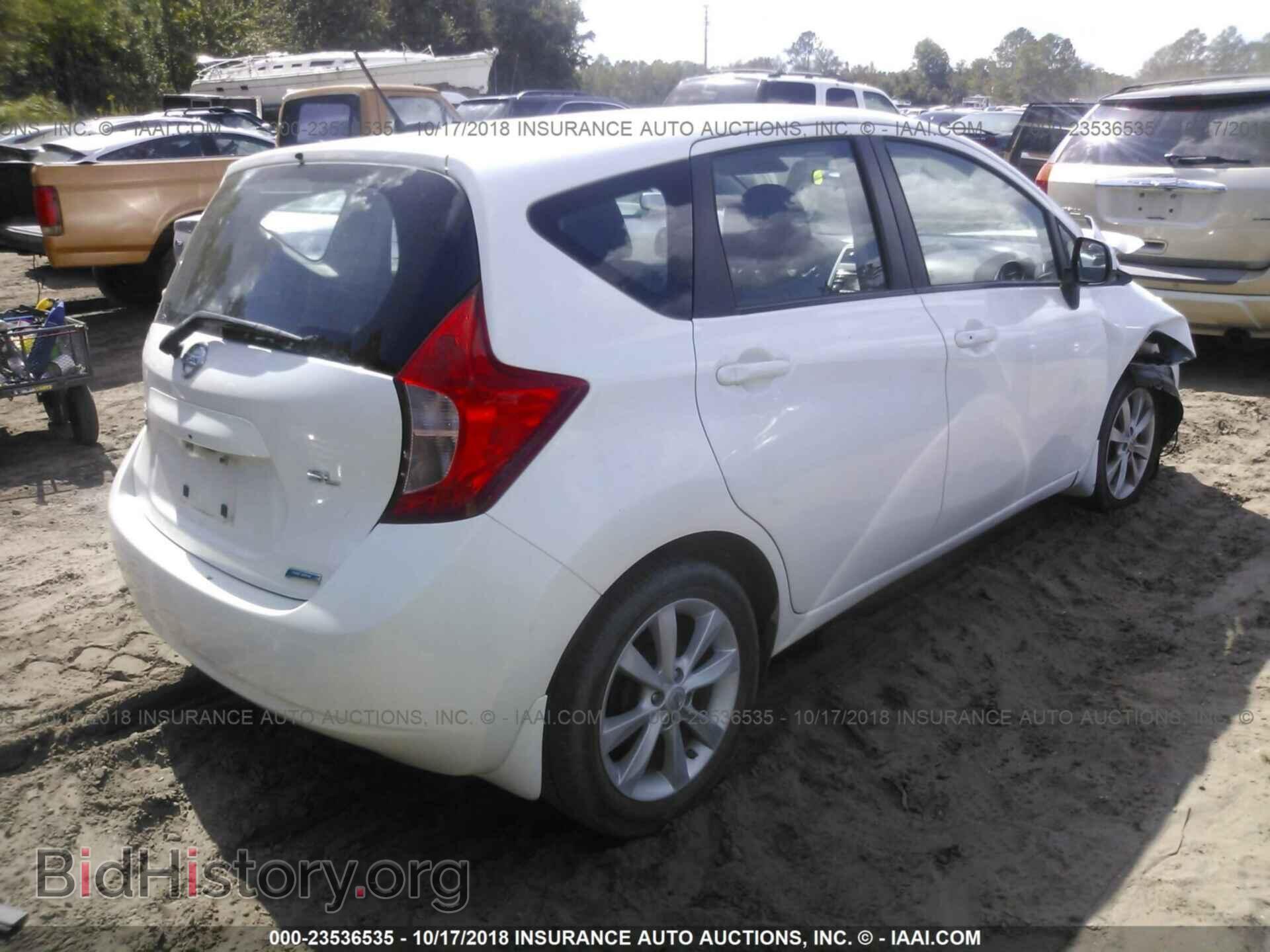2014 Nissan Versa note - VIN: 3N1CE2CP3EL435417 - Фото 4