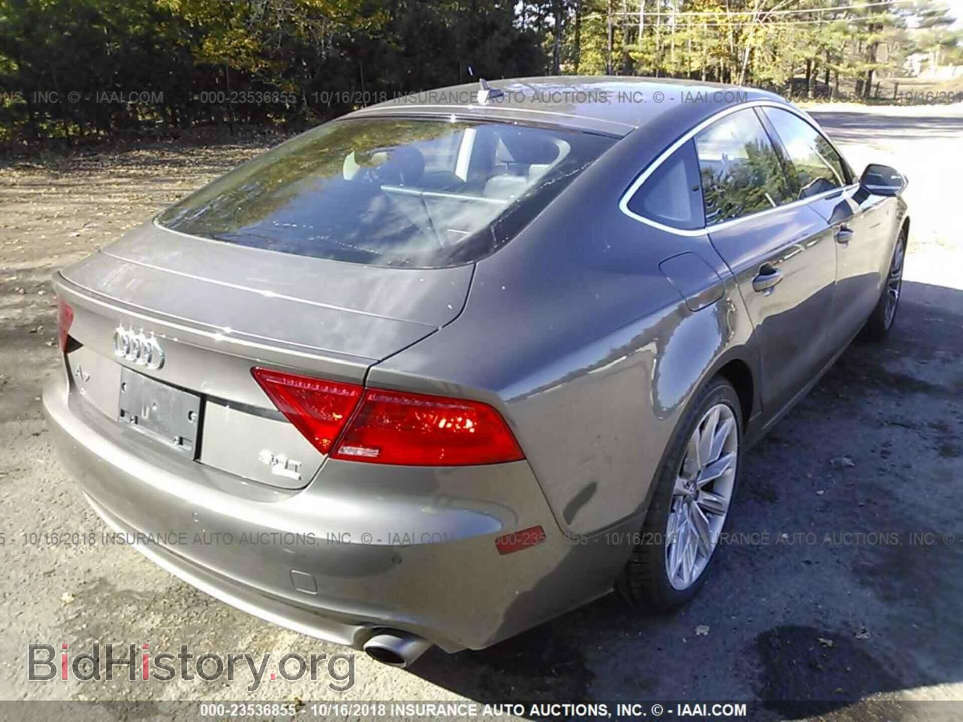 2012 Audi A7 - VIN: WAUSGAFC4CN006111 - Фото 4