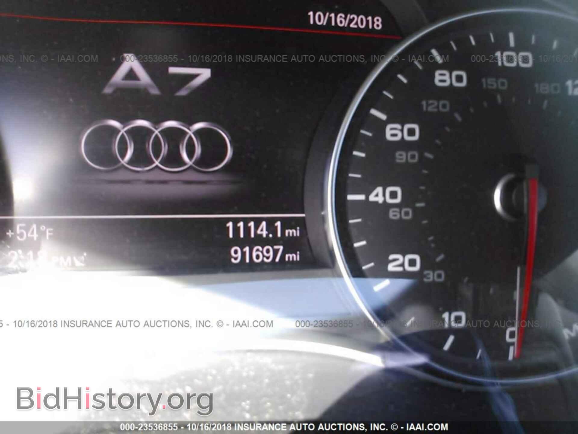 2012 Audi A7 - VIN: WAUSGAFC4CN006111 - Фото 7
