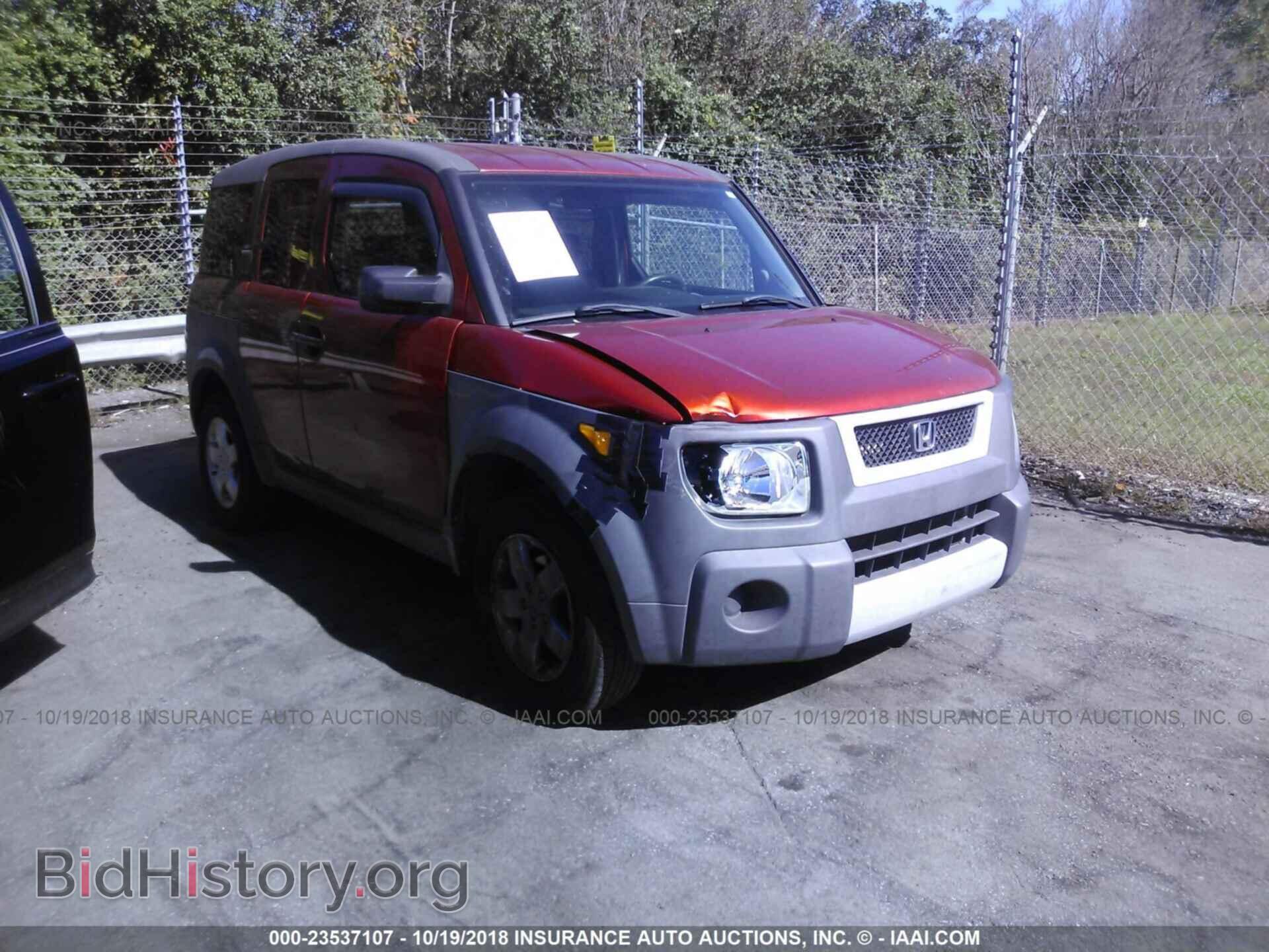 Фотография 5J6YH28633L042000 - HONDA ELEMENT 2003