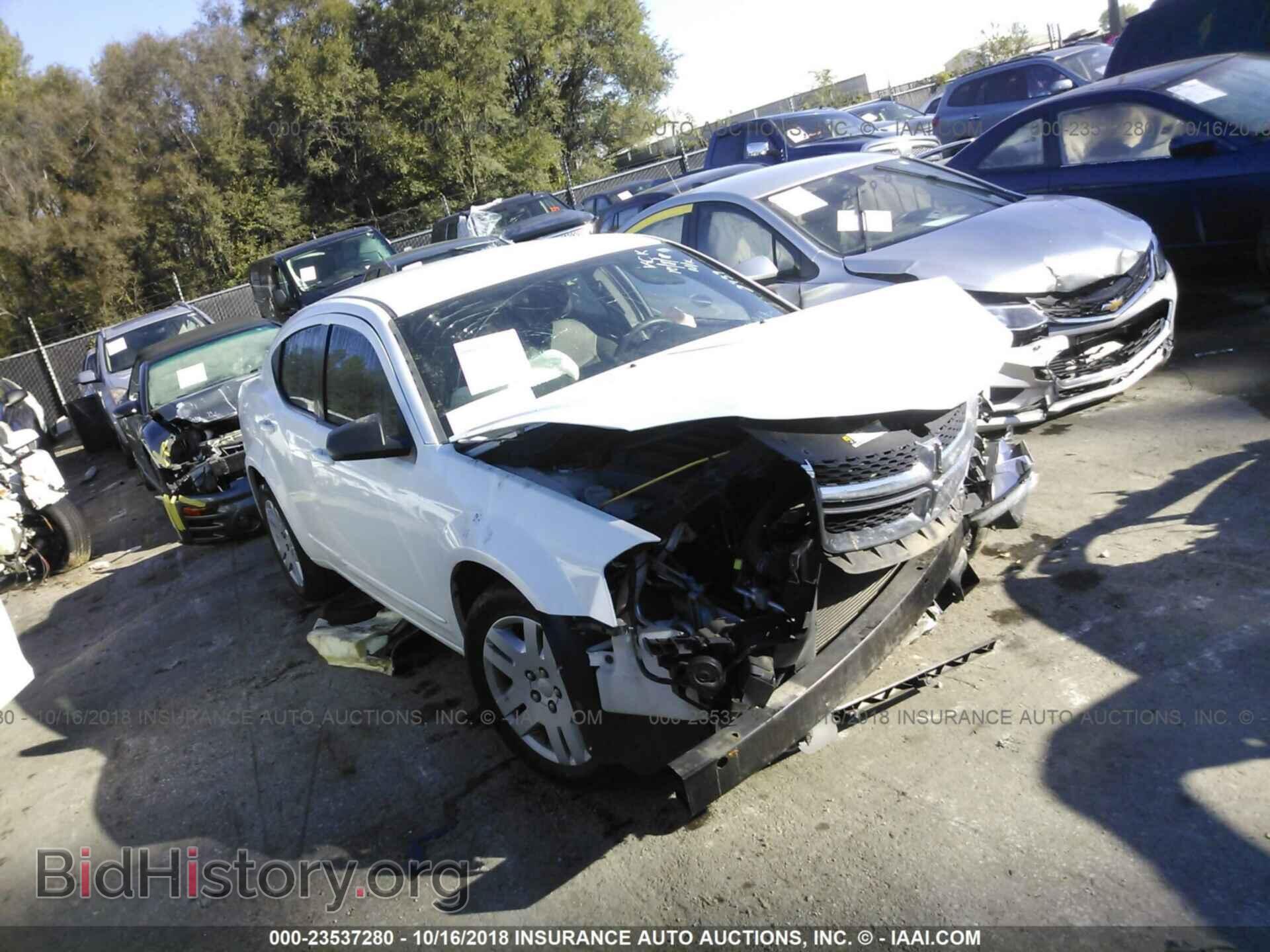 Фотография 1B3BD4FB2BN572739 - Dodge Avenger 2011