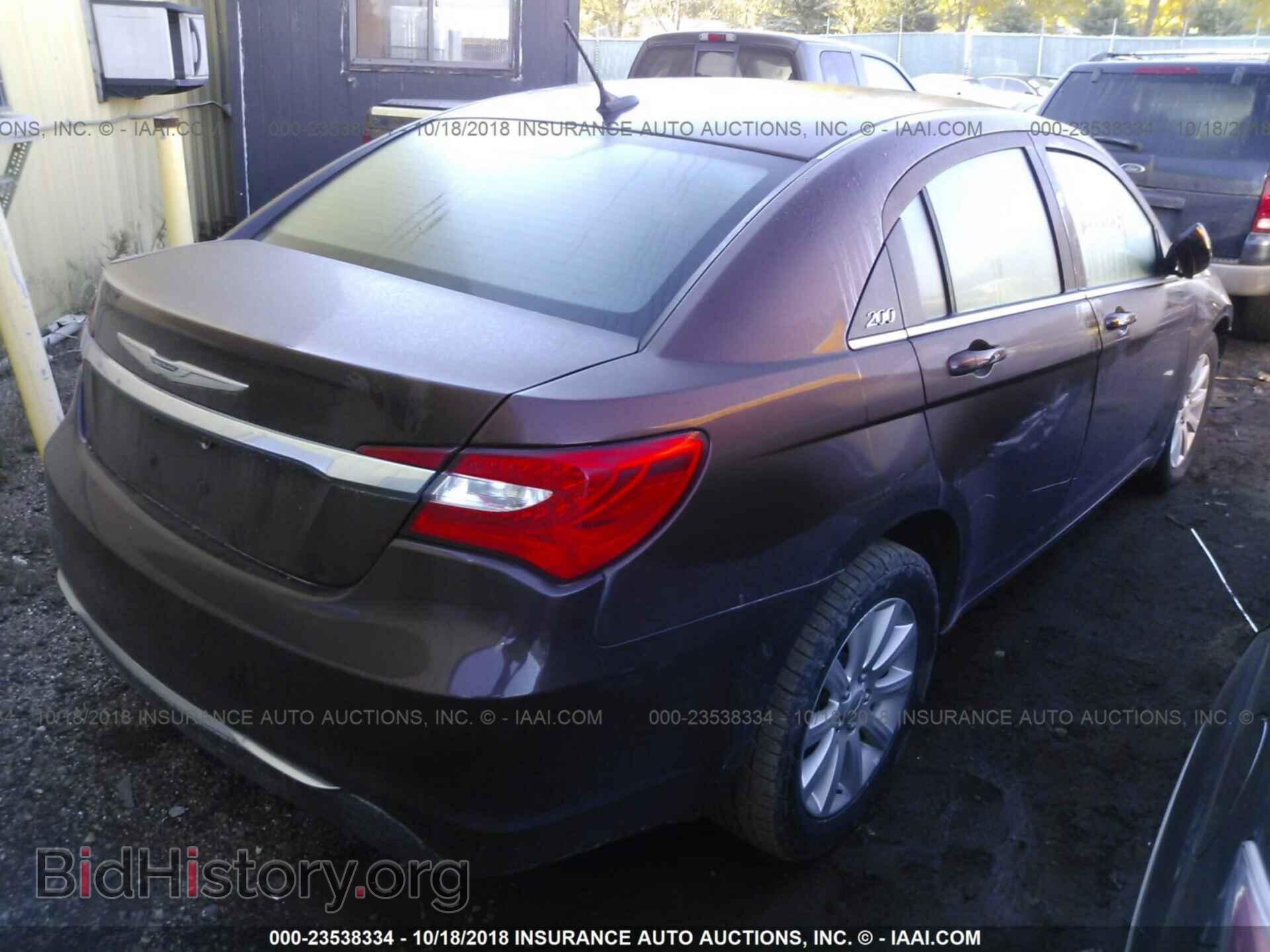 2012 Chrysler 200 - VIN: 1C3CCBBG8CN288484 - Photo 4