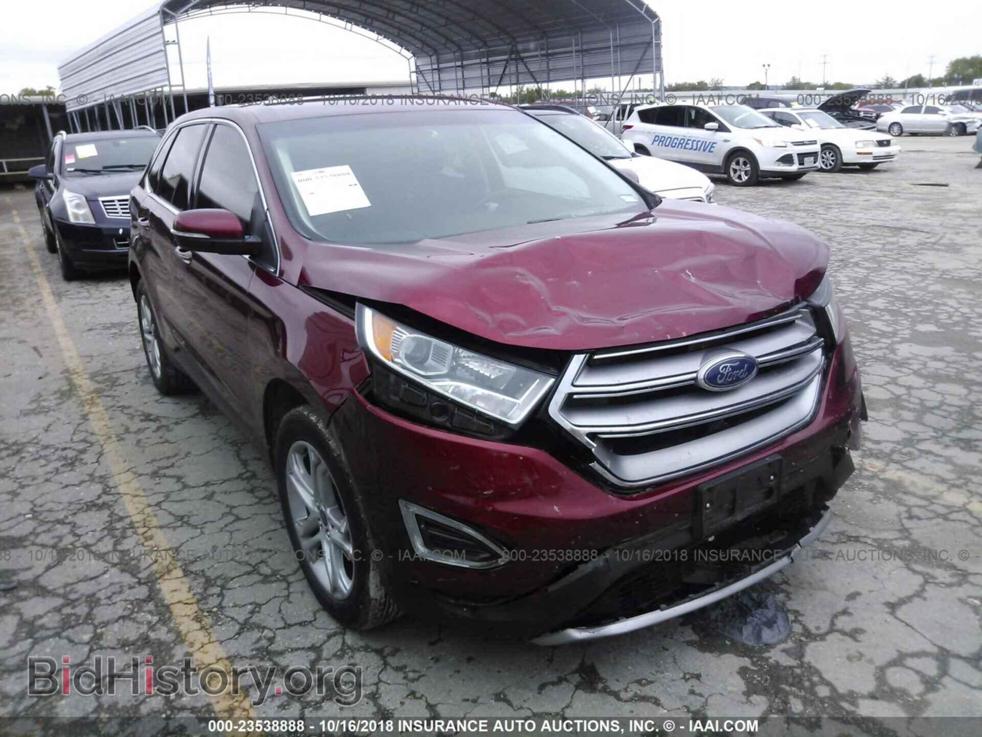Фотография 2FMPK3K91HBB59251 - Ford Edge 2017
