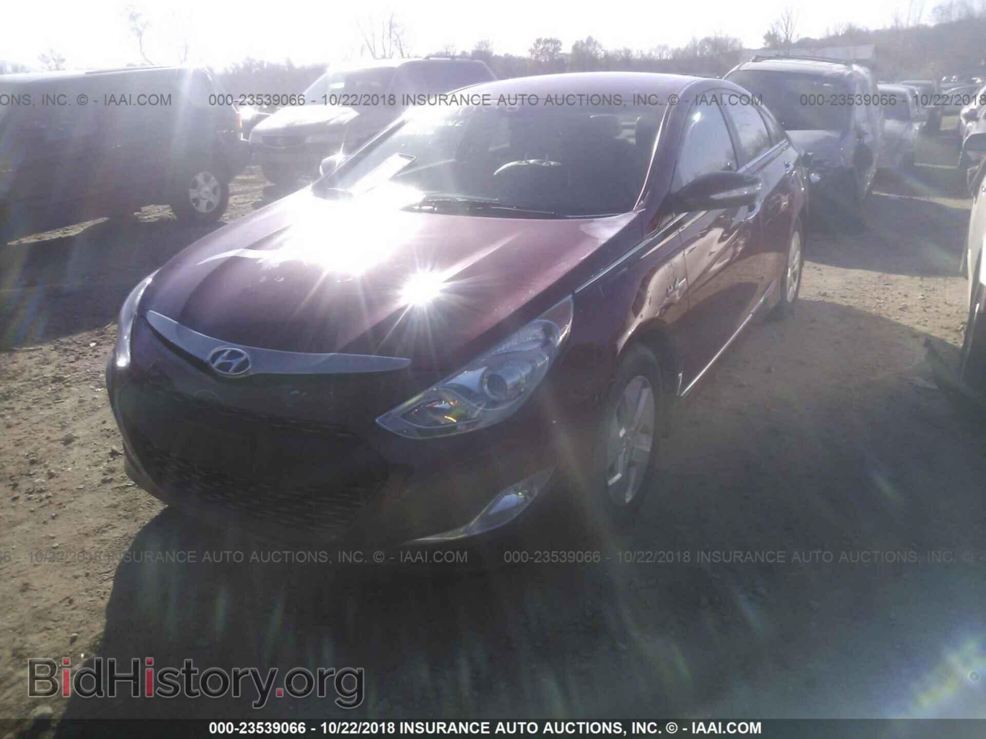 2012 Hyundai Sonata - VIN: KMHEC4A41CA036084 - Фото 2