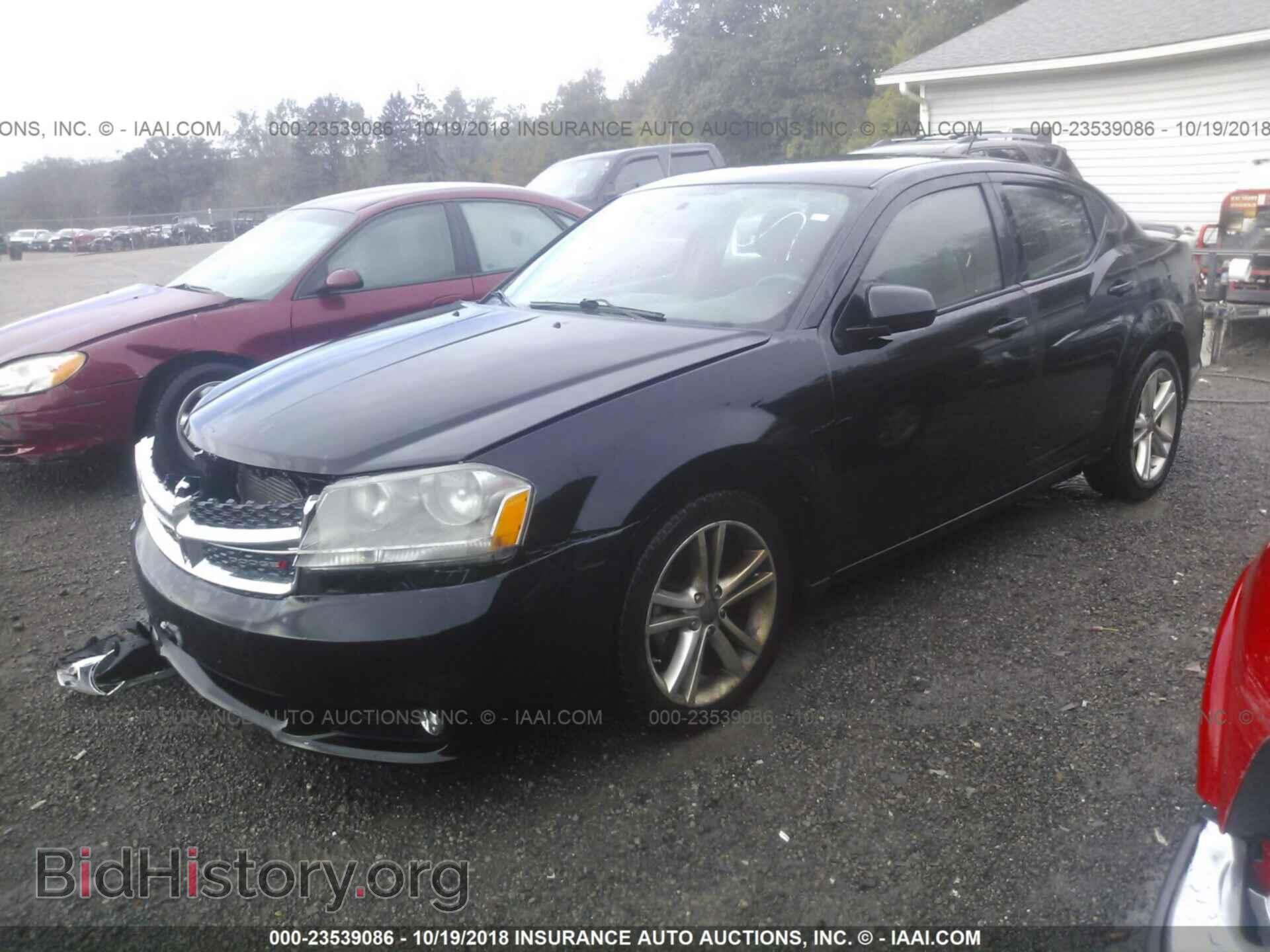 2013 Dodge Avenger - VIN: 1C3CDZCB2DN759216 - Фото 2