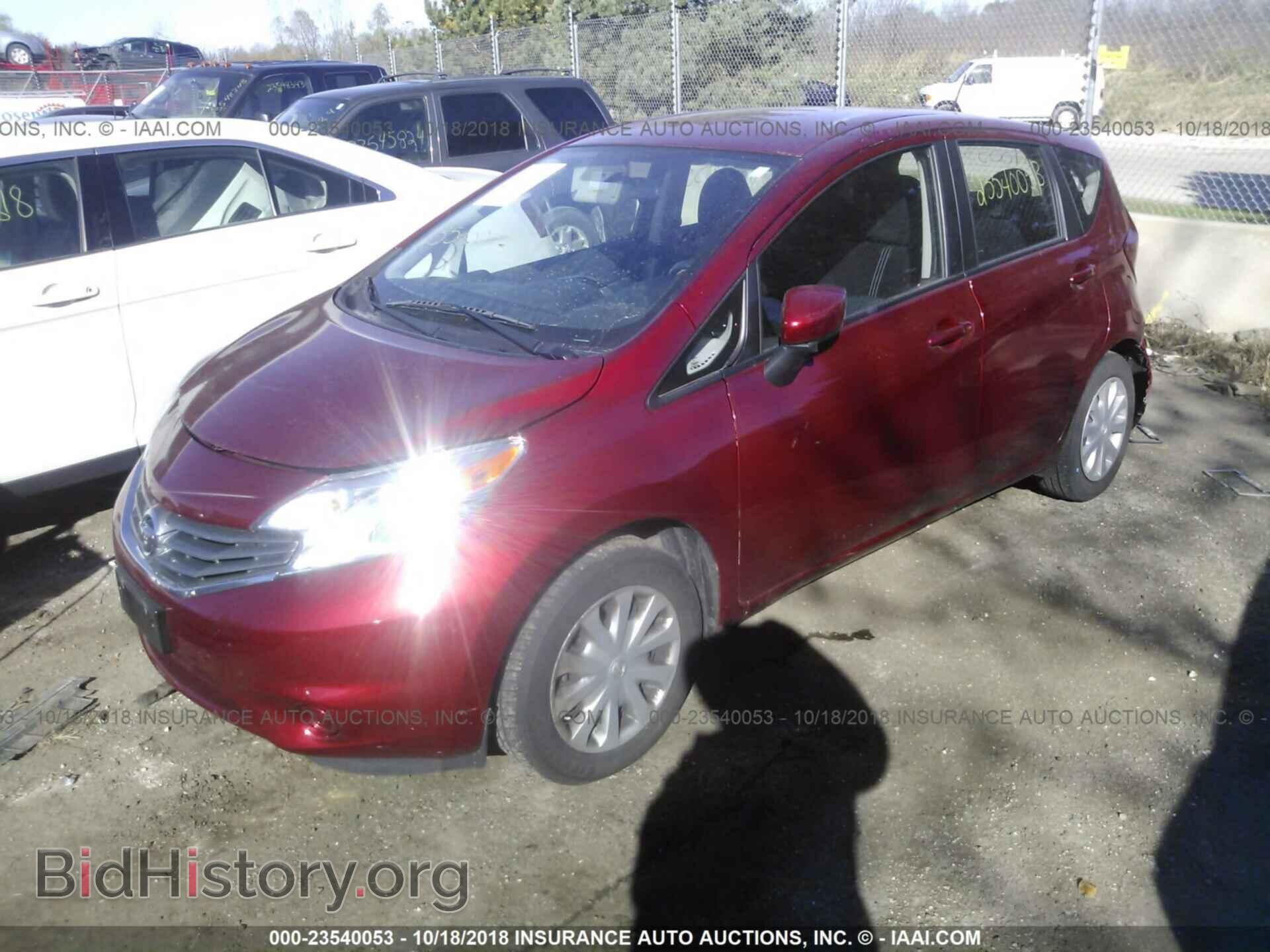 2016 Nissan Versa note - VIN: 3N1CE2CP2GL354315 - Фото 2