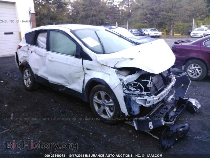 2015 Ford ESCAPE (VIN 1FMCU9GX2FUB23398) — фото 1 из 10, IAAI, повреждение: опрокидывание