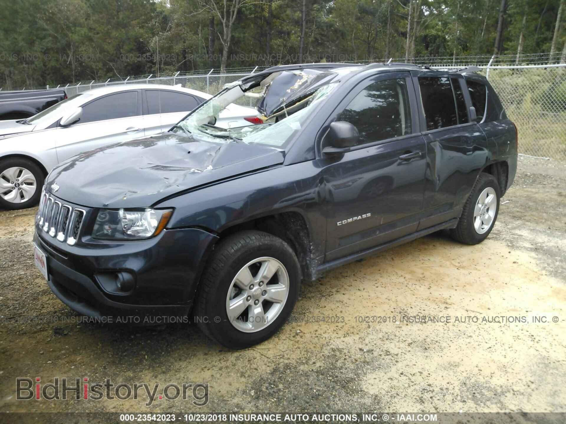 2015 JEEP COMPASS - VIN: 1C4NJCBA2FD208960 - Фото 2