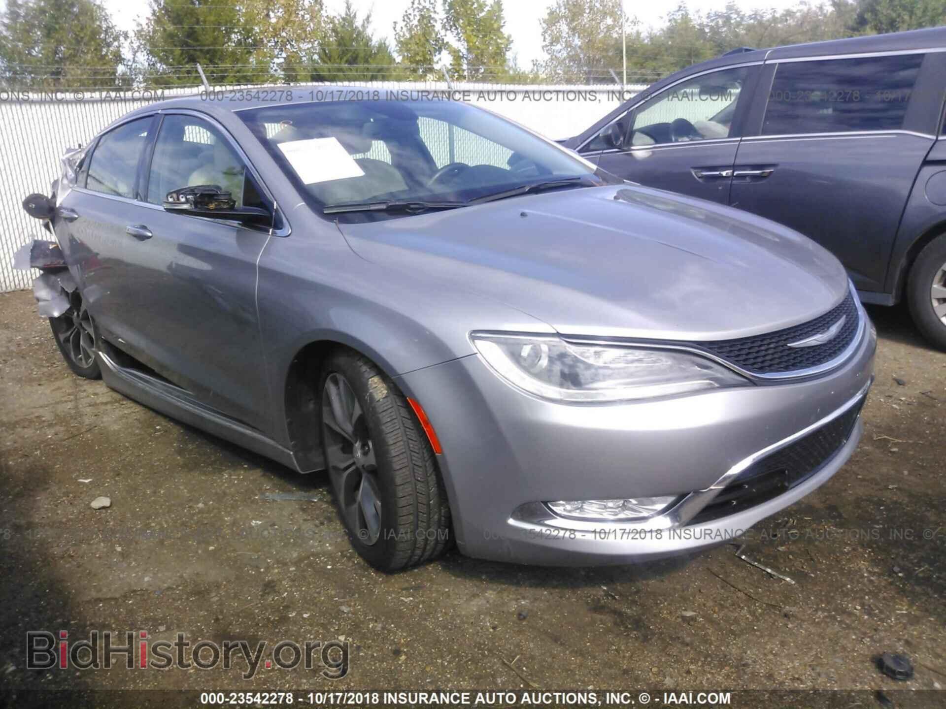 Photo 1C3CCCCG1FN501834 - Chrysler 200 2015