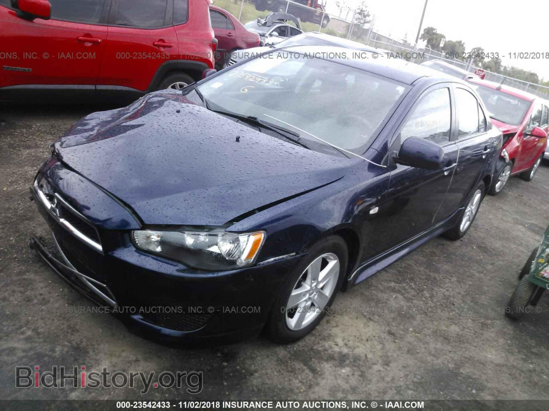 2014 MITSUBISHI LANCER - VIN: JA32V2FW3EU005225 - Фото 2