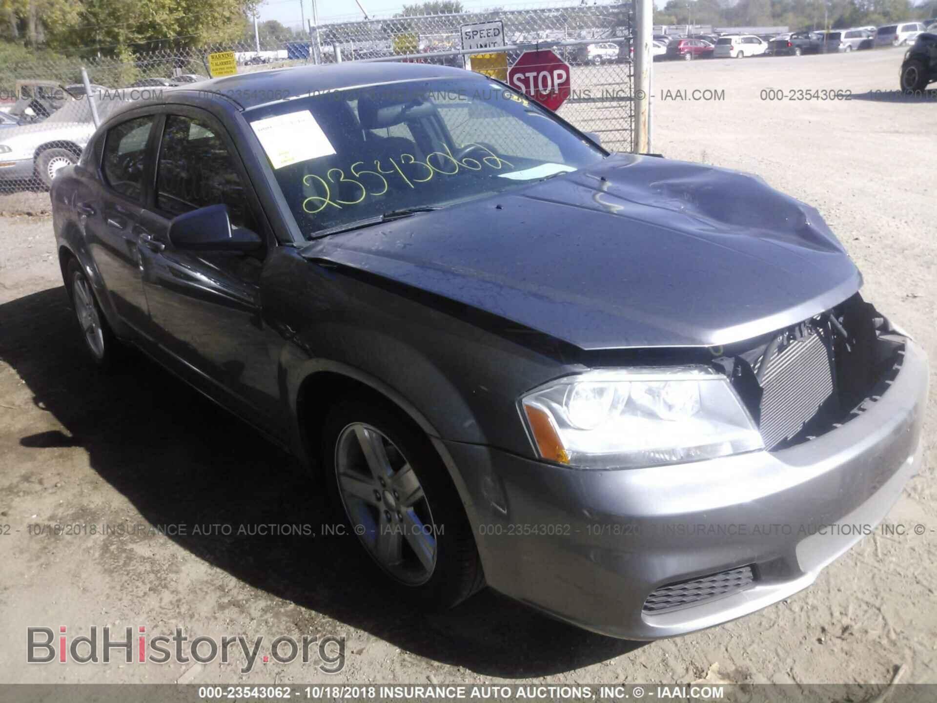 Photo 1C3CDZAB6DN642905 - DODGE AVENGER 2013