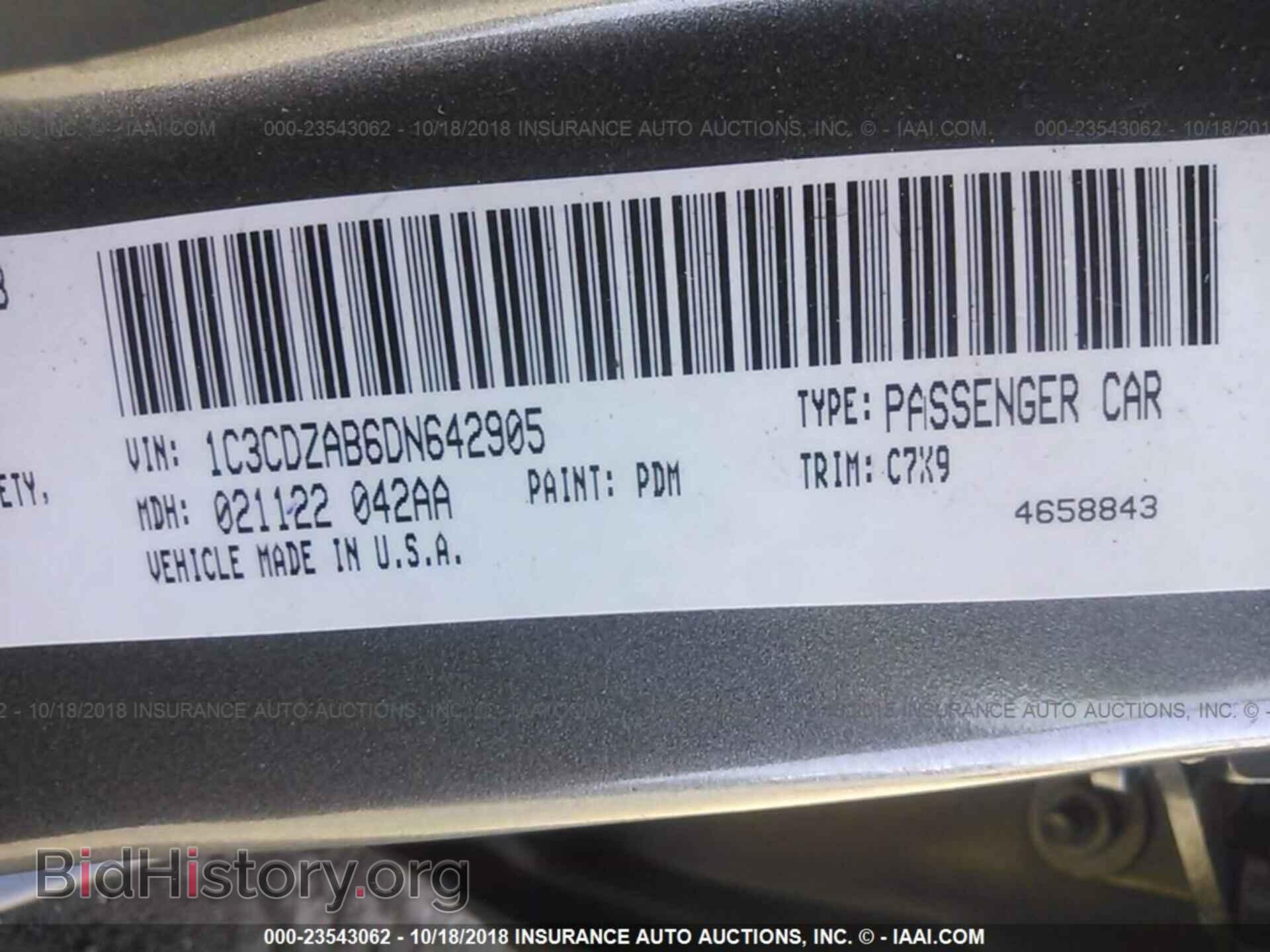 2013 DODGE AVENGER - VIN: 1C3CDZAB6DN642905 - Photo 9