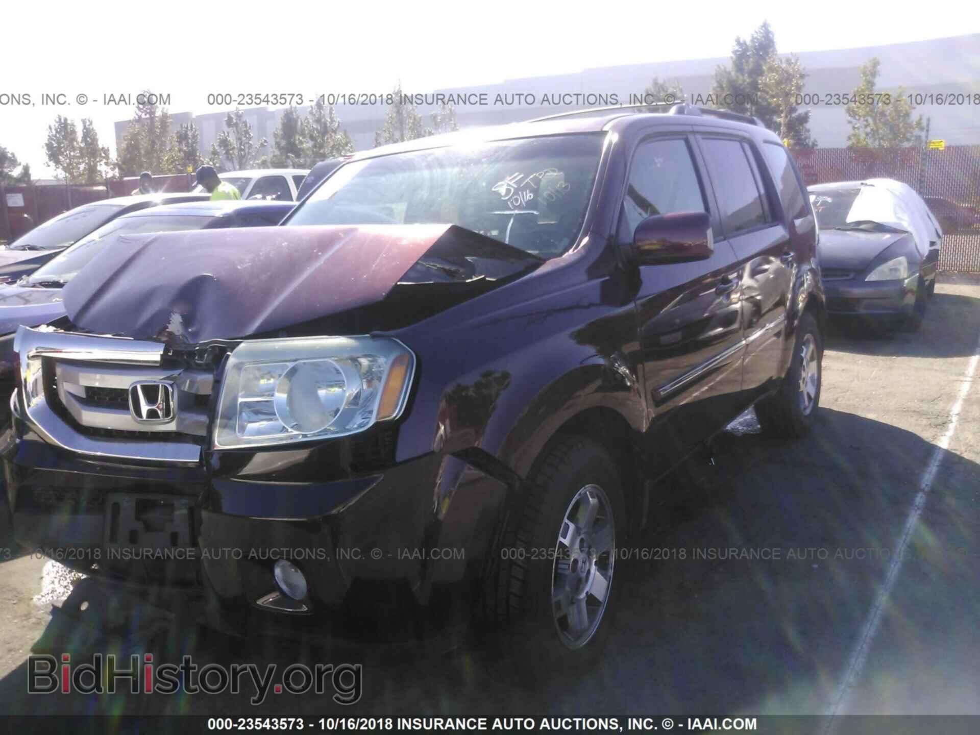2011 HONDA PILOT - VIN: 5FNYF3H92BB054202 - Фото 2