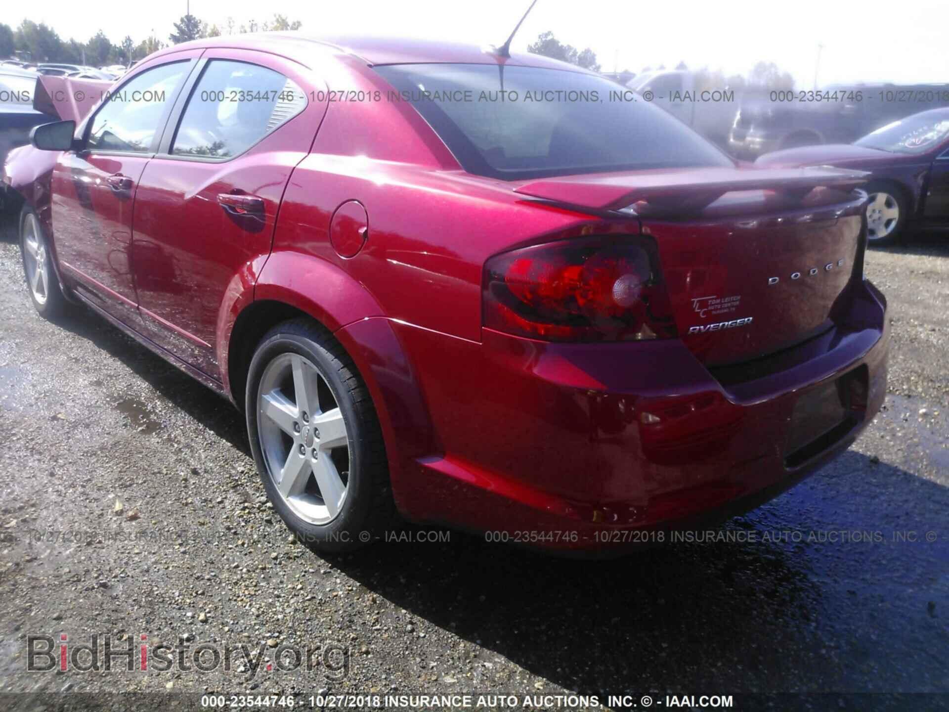 2013 DODGE AVENGER - VIN: 1C3CDZAB0DN612962 - Фото 3