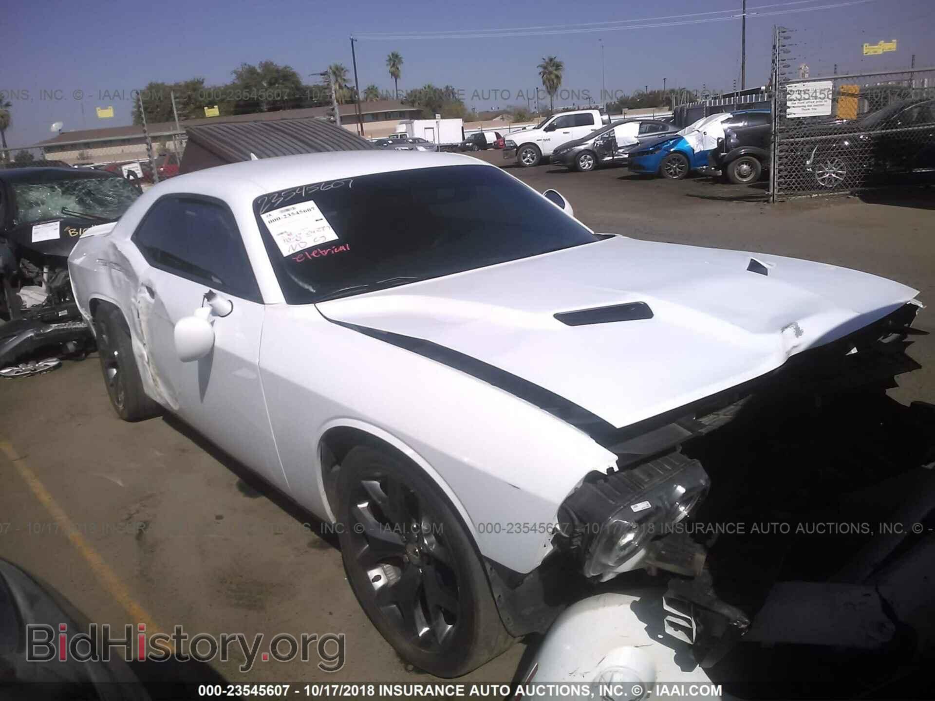 Фотография 2C3CDZAG9GH349721 - DODGE CHALLENGER 2016