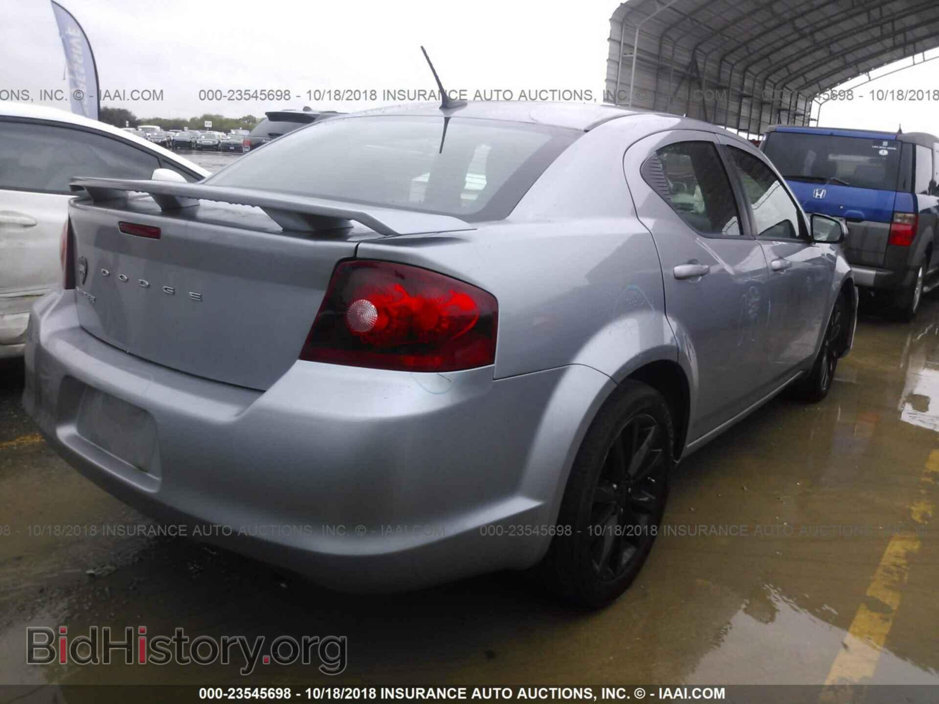 2014 Dodge Avenger - VIN: 1C3CDZCB0EN187659 - Фото 4