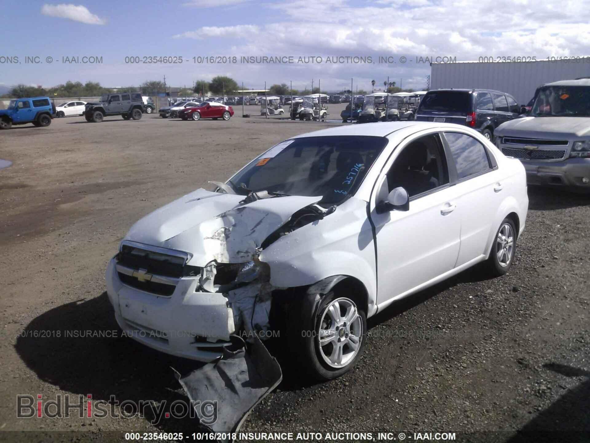 2011 CHEVROLET AVEO - VIN: KL1TD5DE6BB257716 - Фото 2