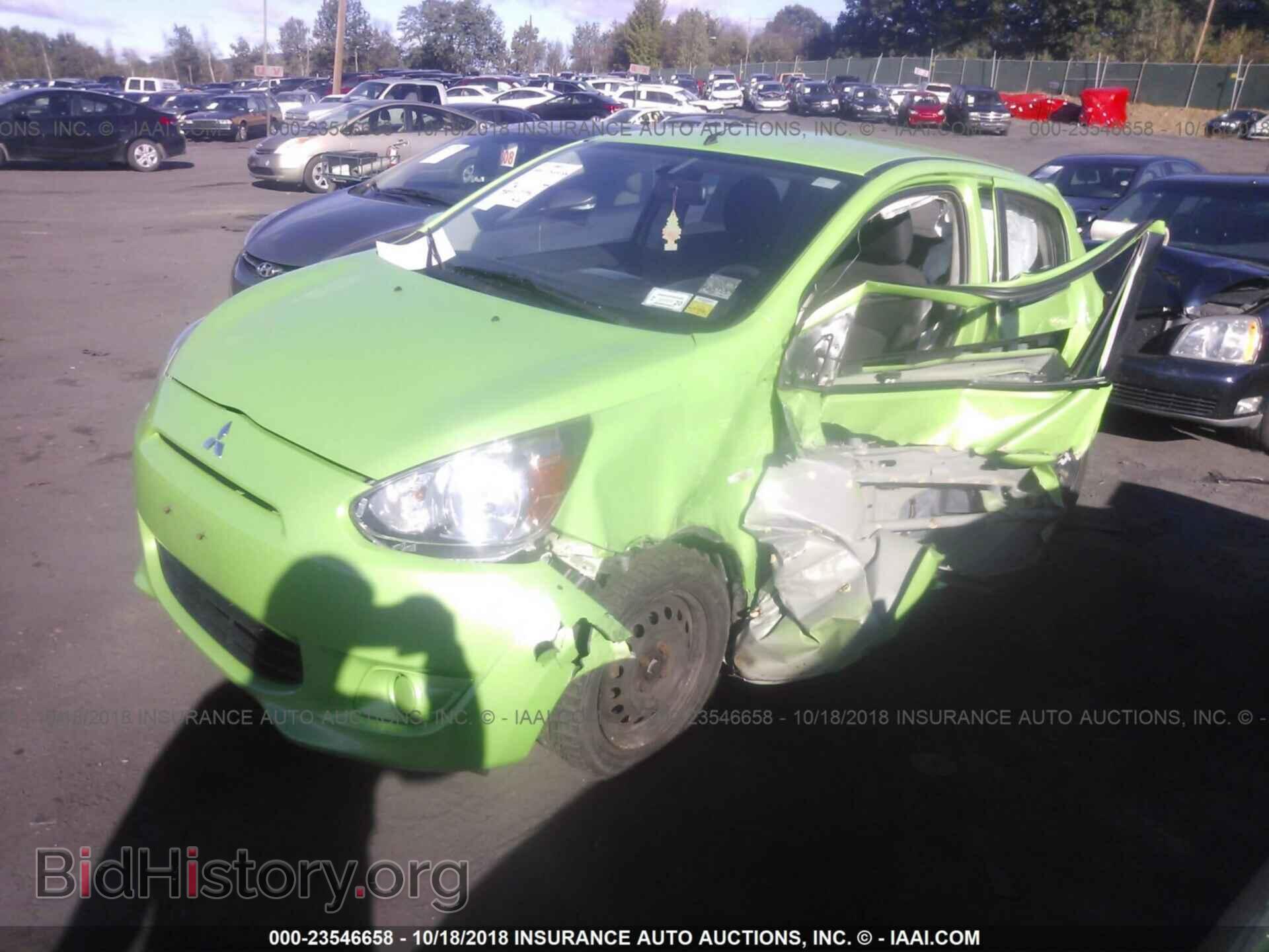 2014 Mitsubishi Mirage - VIN: ML32A3HJ7EH022819 - Фото 2