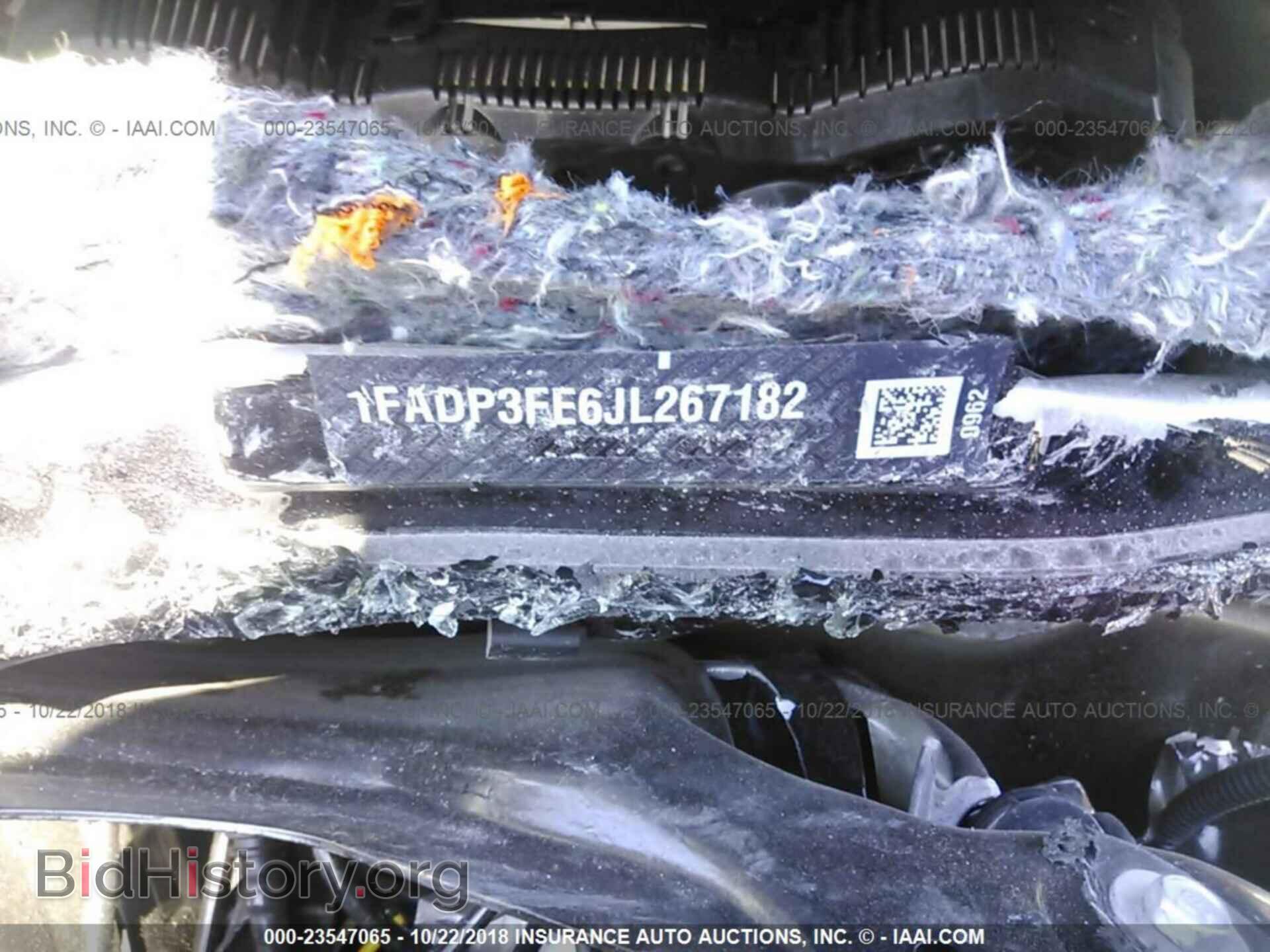 2018 FORD FOCUS - VIN: 1FADP3FE6JL267182 - Фото 9