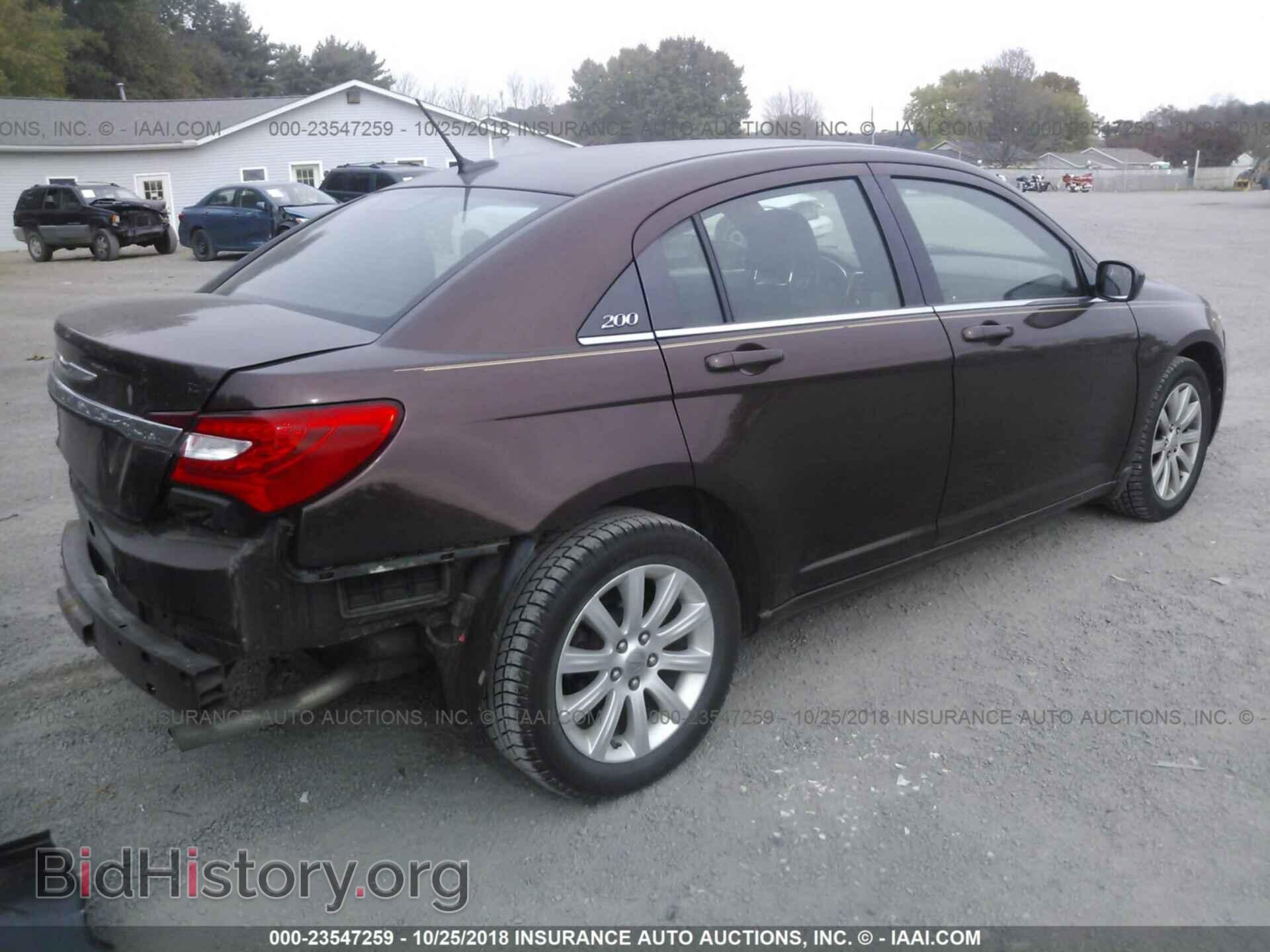 2013 Chrysler 200 - VIN: 1C3CCBBB2DN763441 - Фото 4