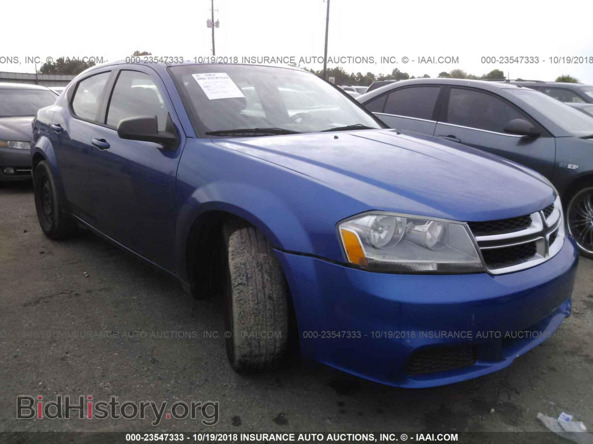Photo 1C3CDZAB8CN265413 - Dodge Avenger 2012