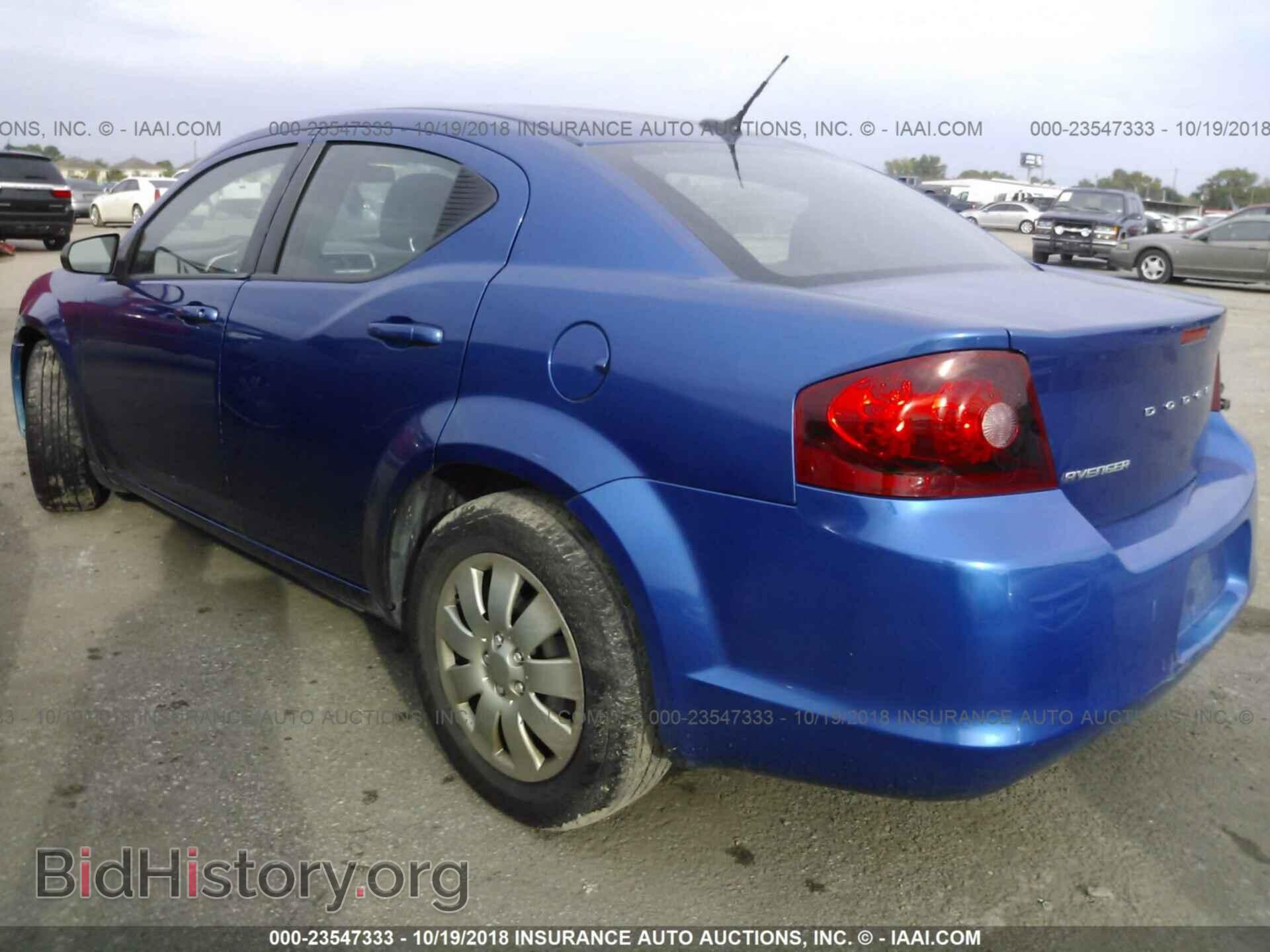 2012 Dodge Avenger - VIN: 1C3CDZAB8CN265413 - Фото 3