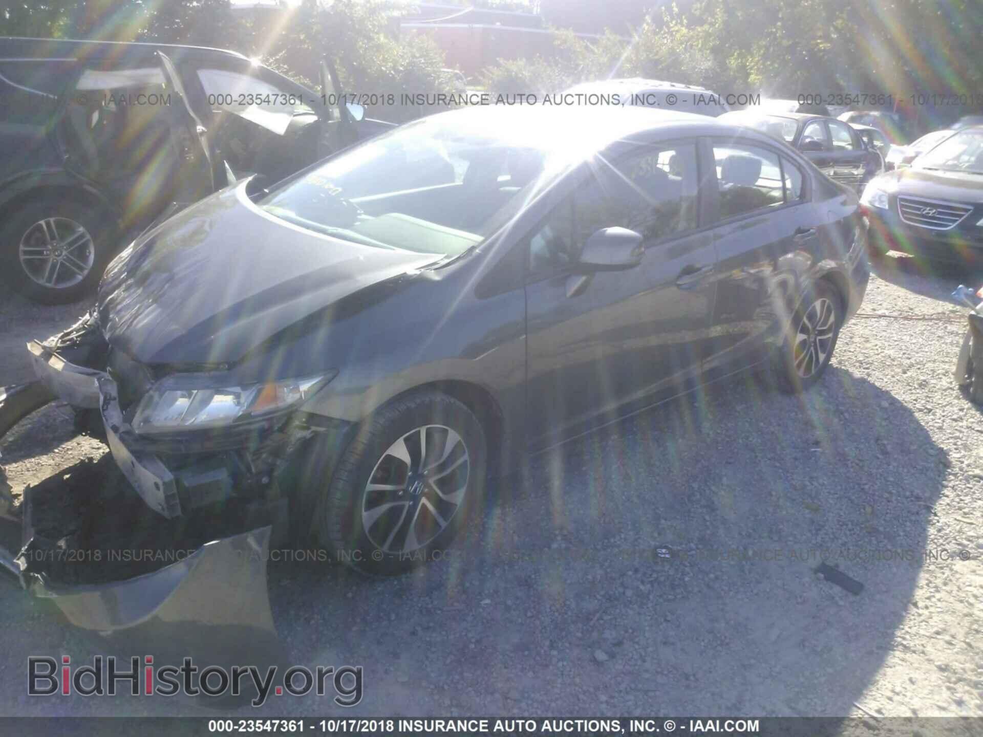 2013 HONDA CIVIC - VIN: 19XFB2F86DE065851 - Фото 2