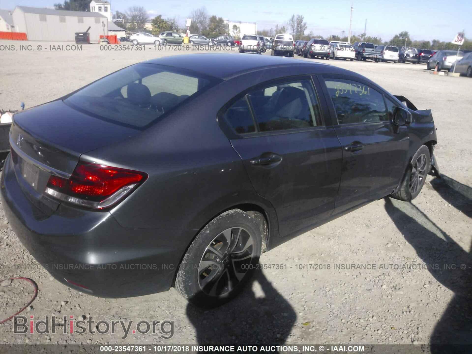 2013 HONDA CIVIC - VIN: 19XFB2F86DE065851 - Фото 4