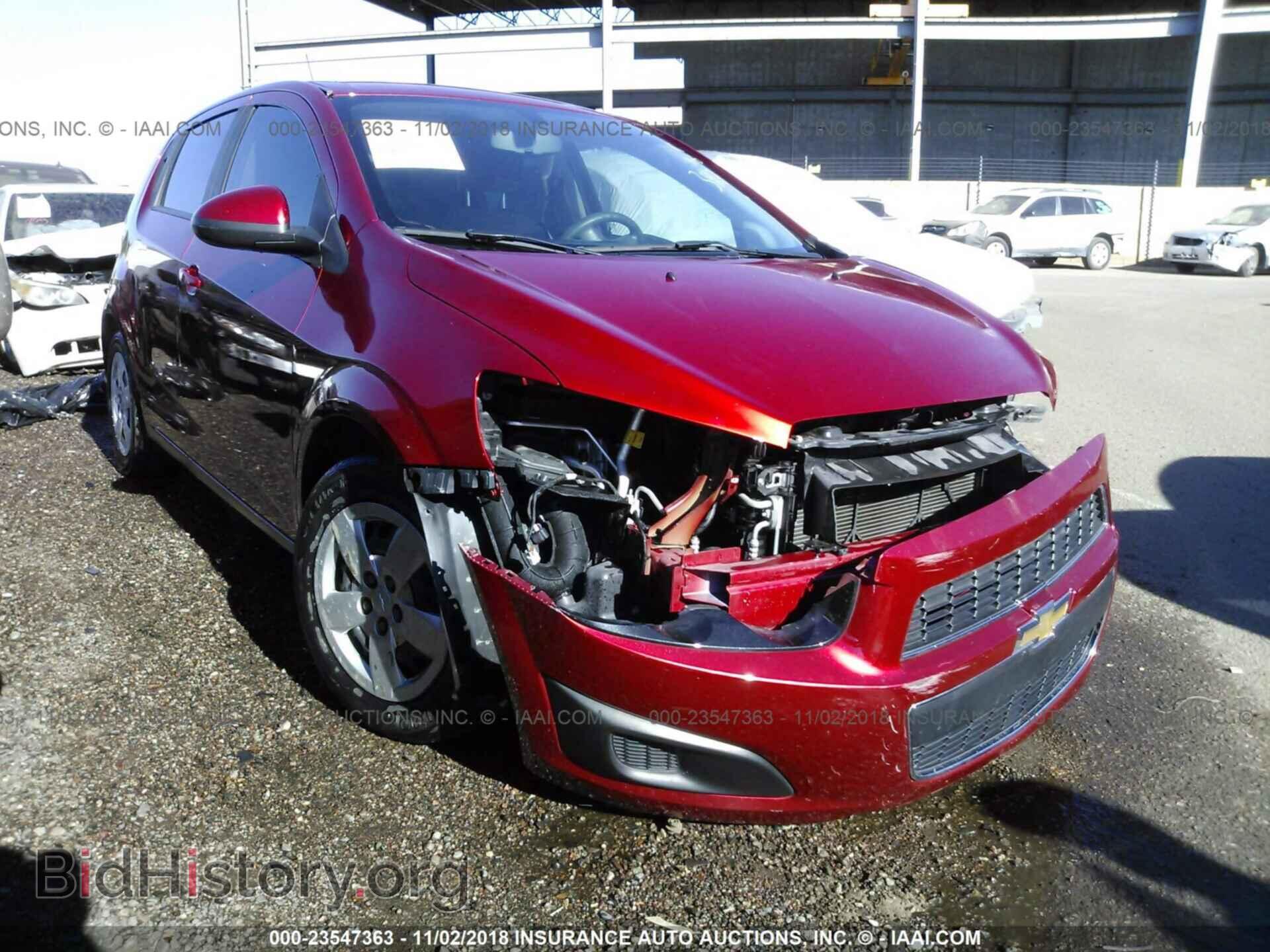 Фотография 1G1JA6SH1E4234924 - Chevrolet Sonic 2014