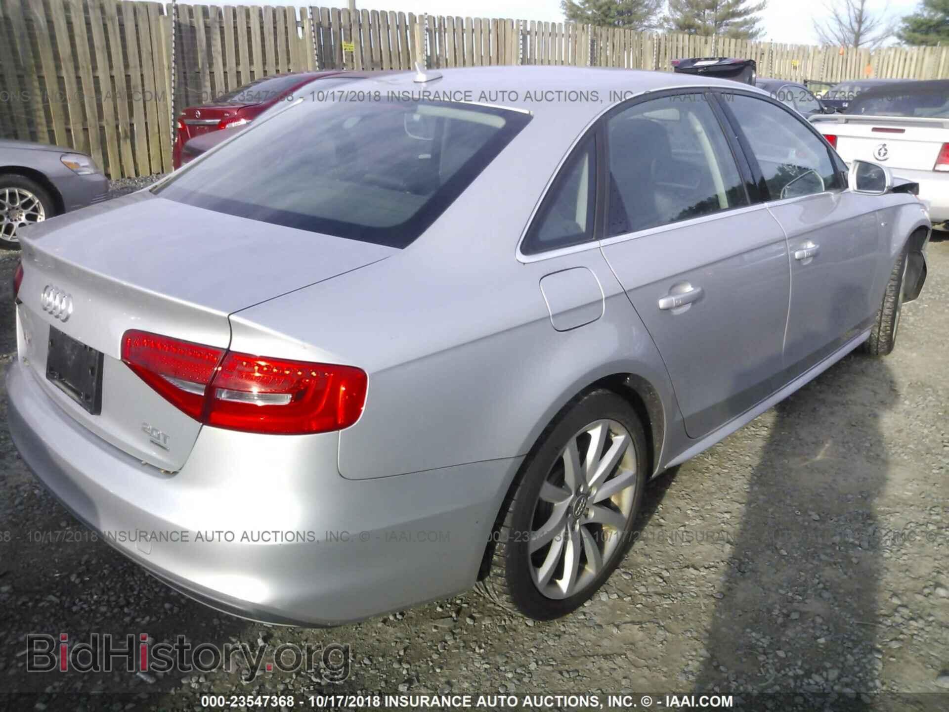 2014 AUDI A4 - VIN: WAUBFAFL1EA056736 - Photo 4