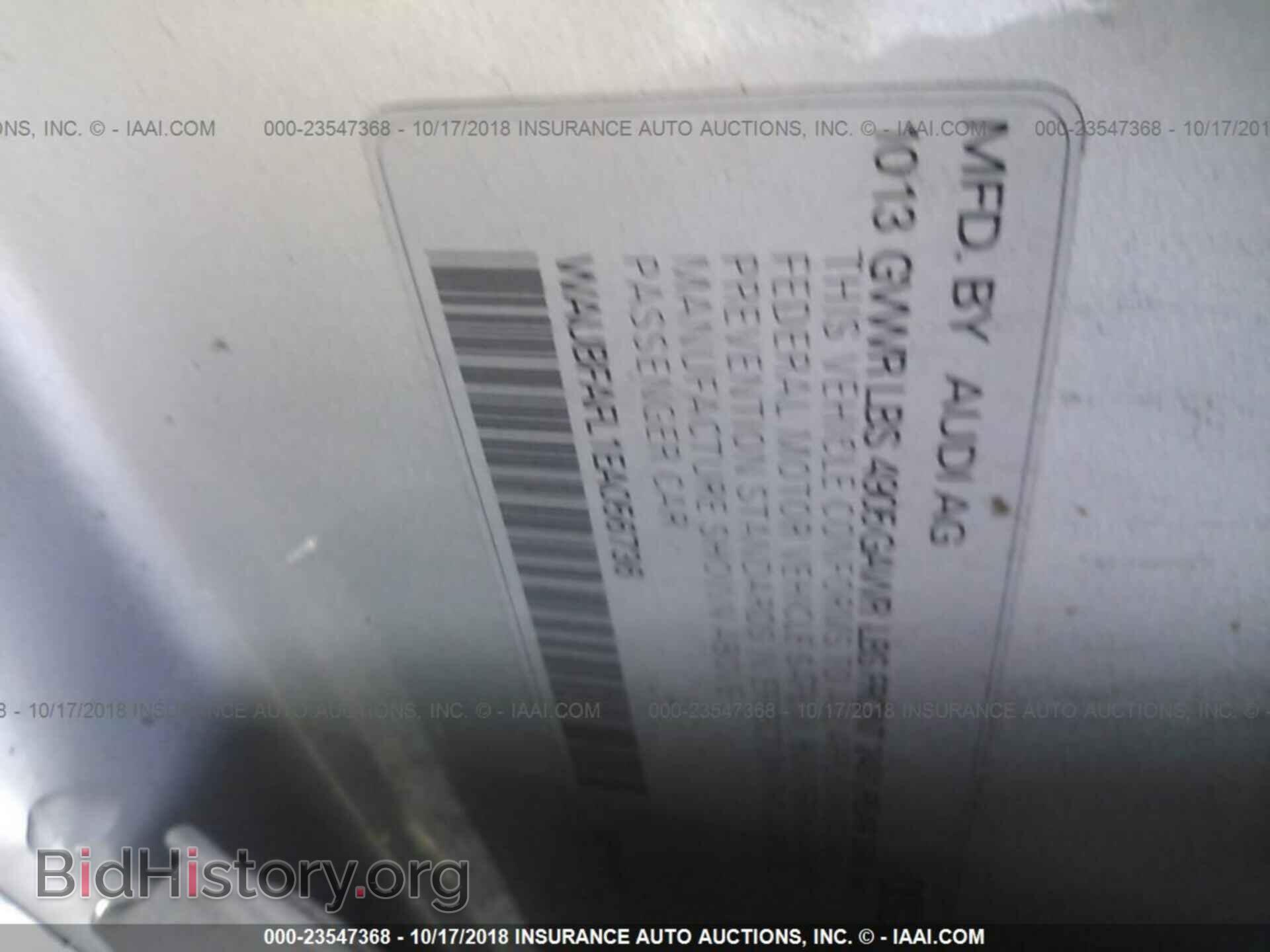 2014 AUDI A4 - VIN: WAUBFAFL1EA056736 - Photo 9