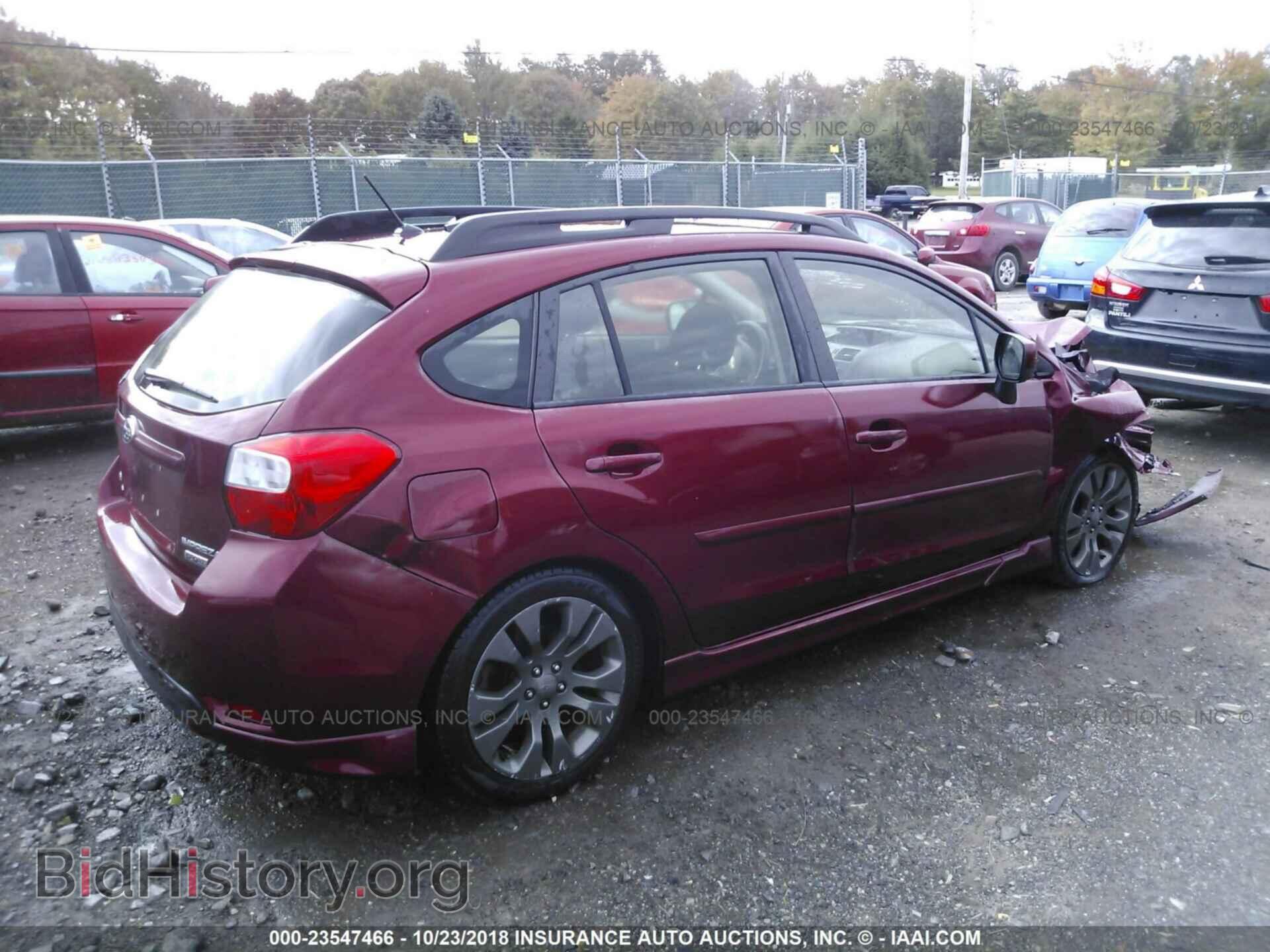 2012 SUBARU IMPREZA - VIN: JF1GPAL69CH236237 - Фото 4