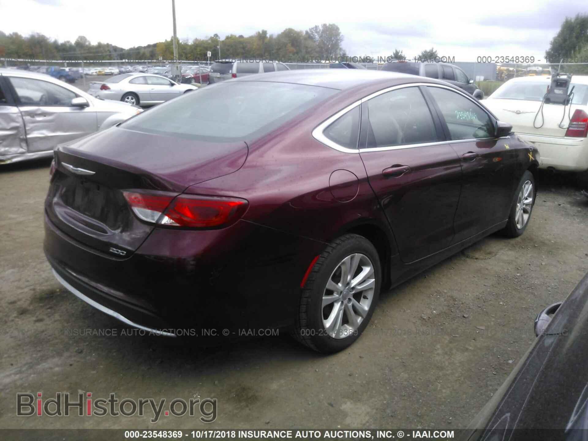 2016 Chrysler 200 - VIN: 1C3CCCAB9GN116398 - Photo 4