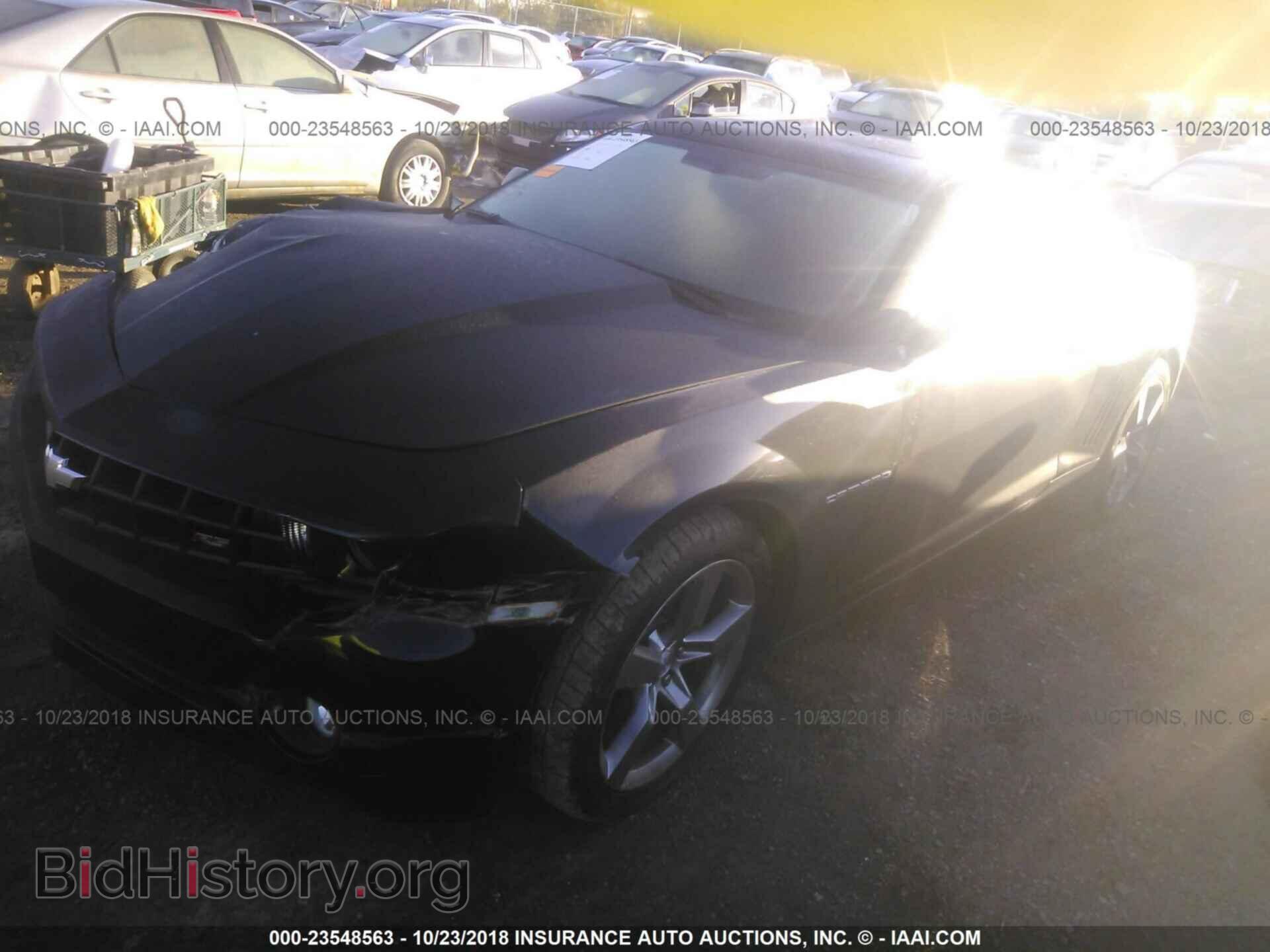 2012 Chevrolet Camaro - VIN: 2G1FB1E34C9201867 - Фото 2